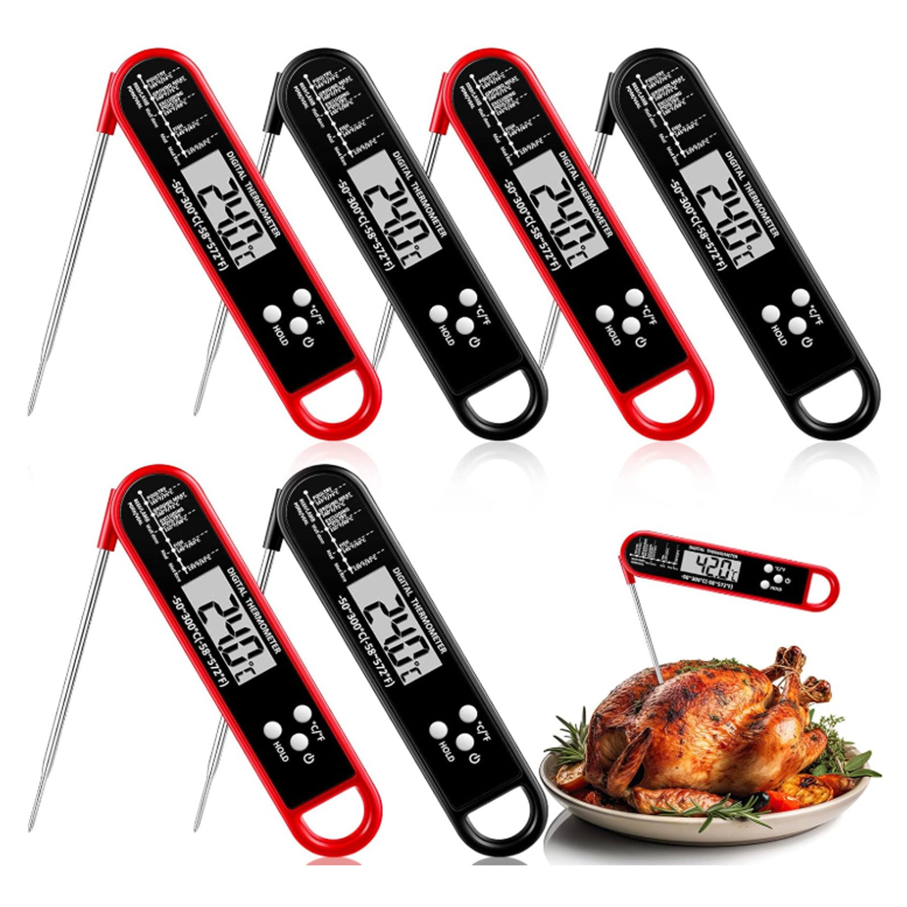 Digital Kitchen And Grill Thermometer