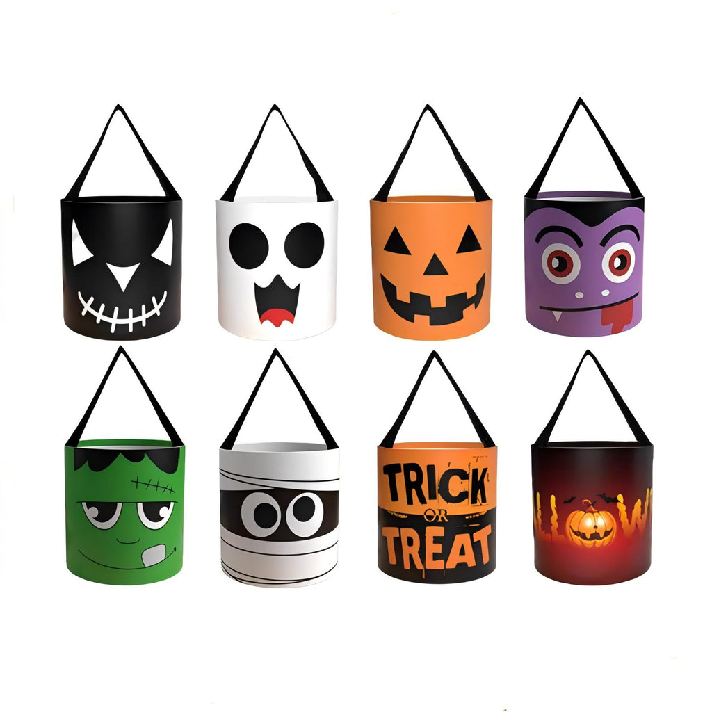 Led Light Halloween Treat Bag