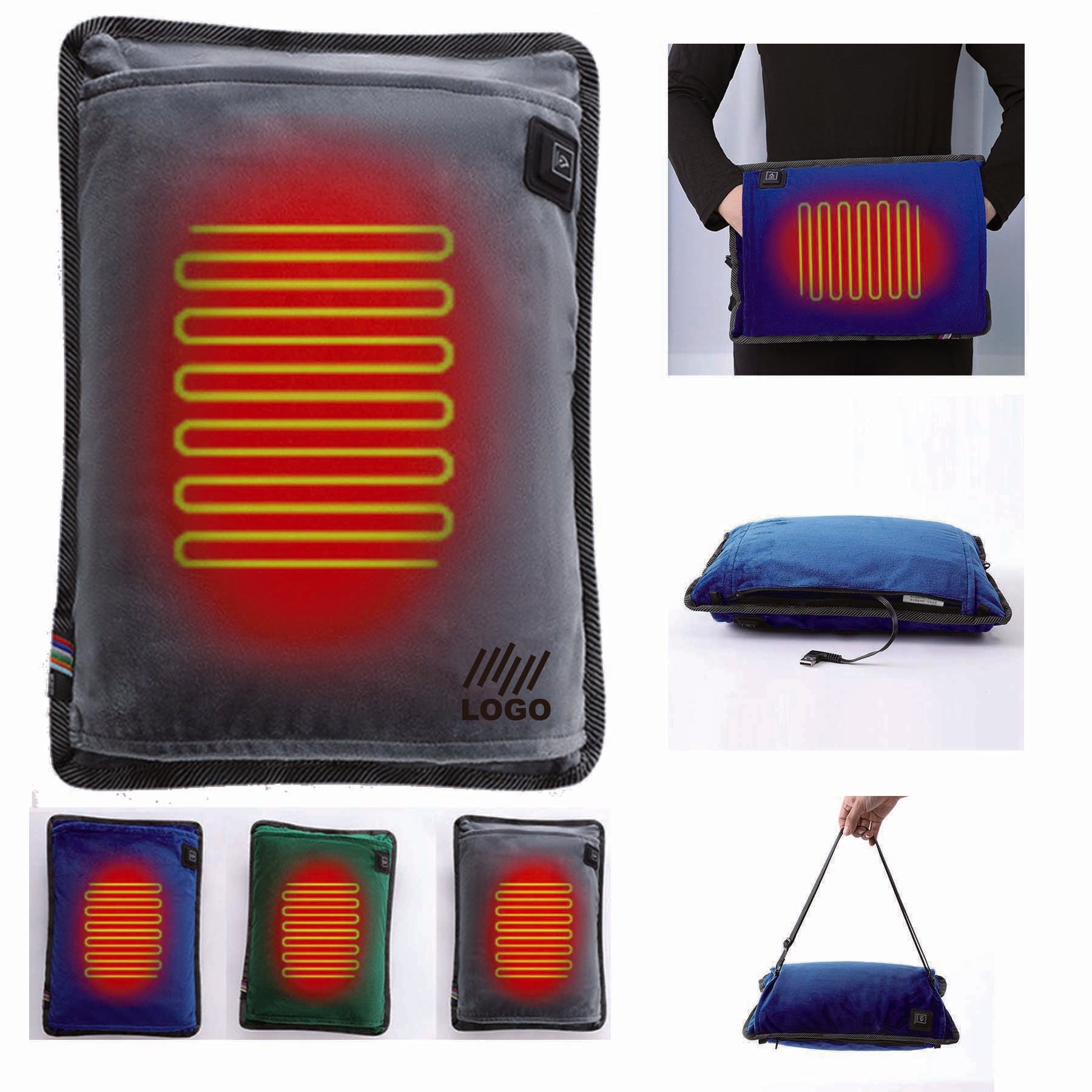 Electric Hand Warmers Rechargeable Pocket Pouch Design