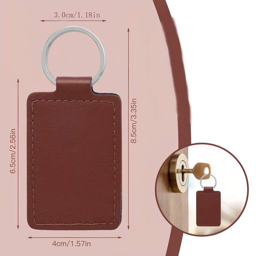 PU Leather Keychain