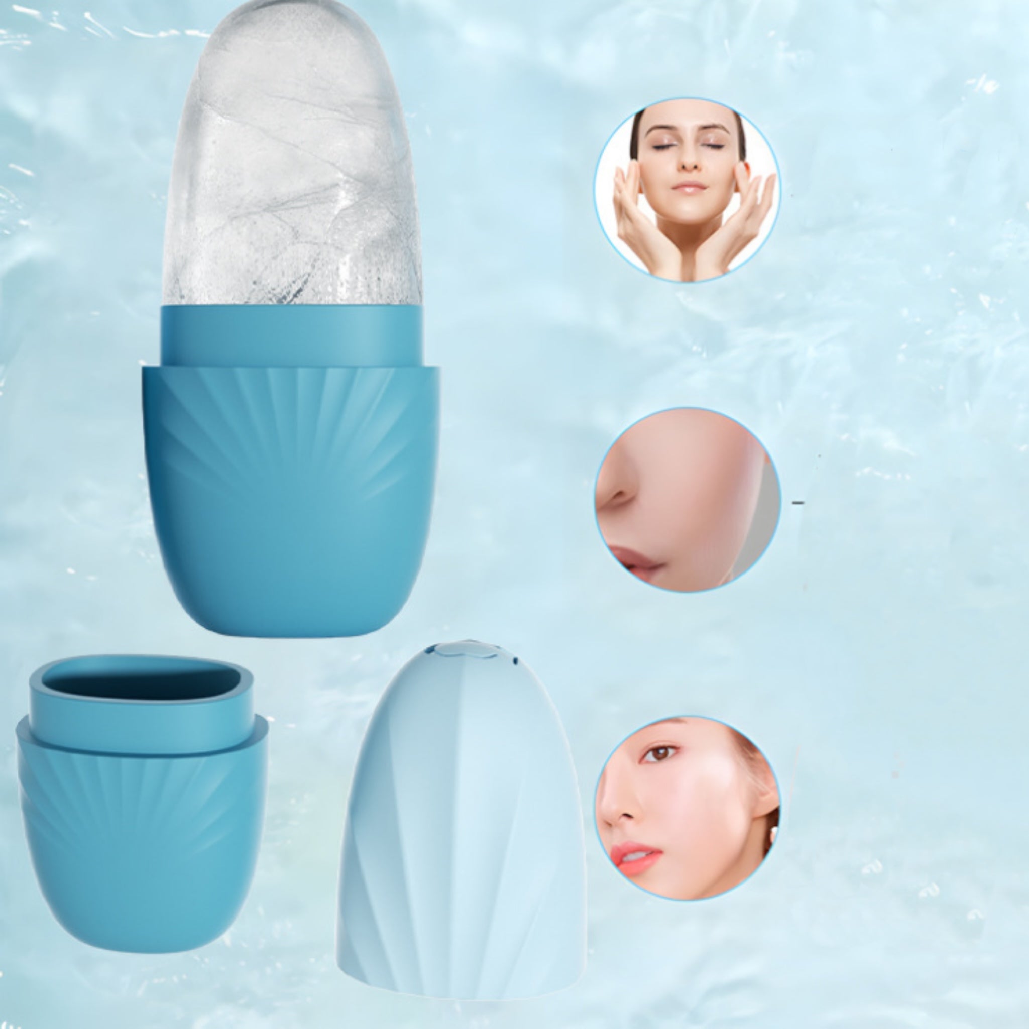 Silicone Facial Ice Mold