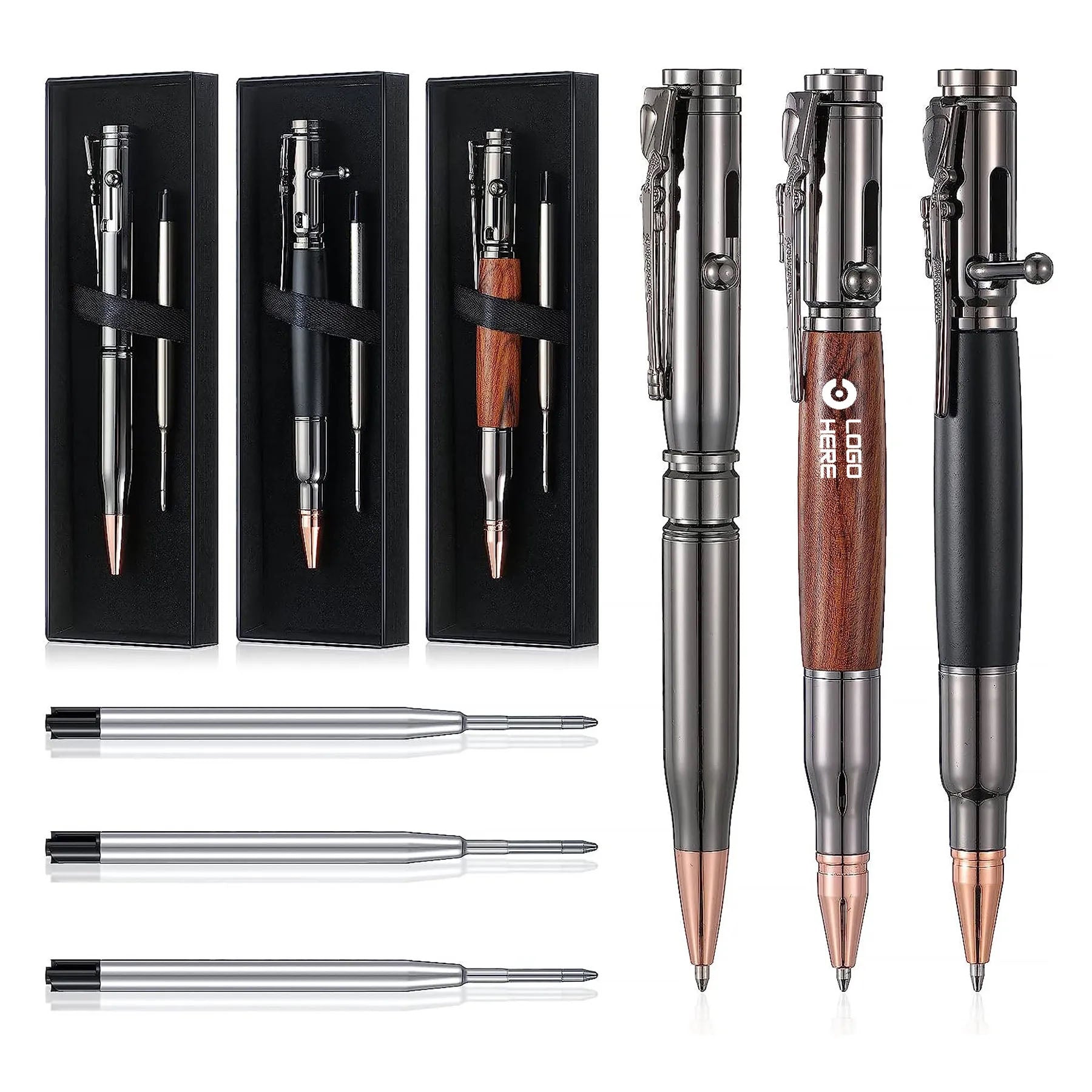 Brass Bullet Pen