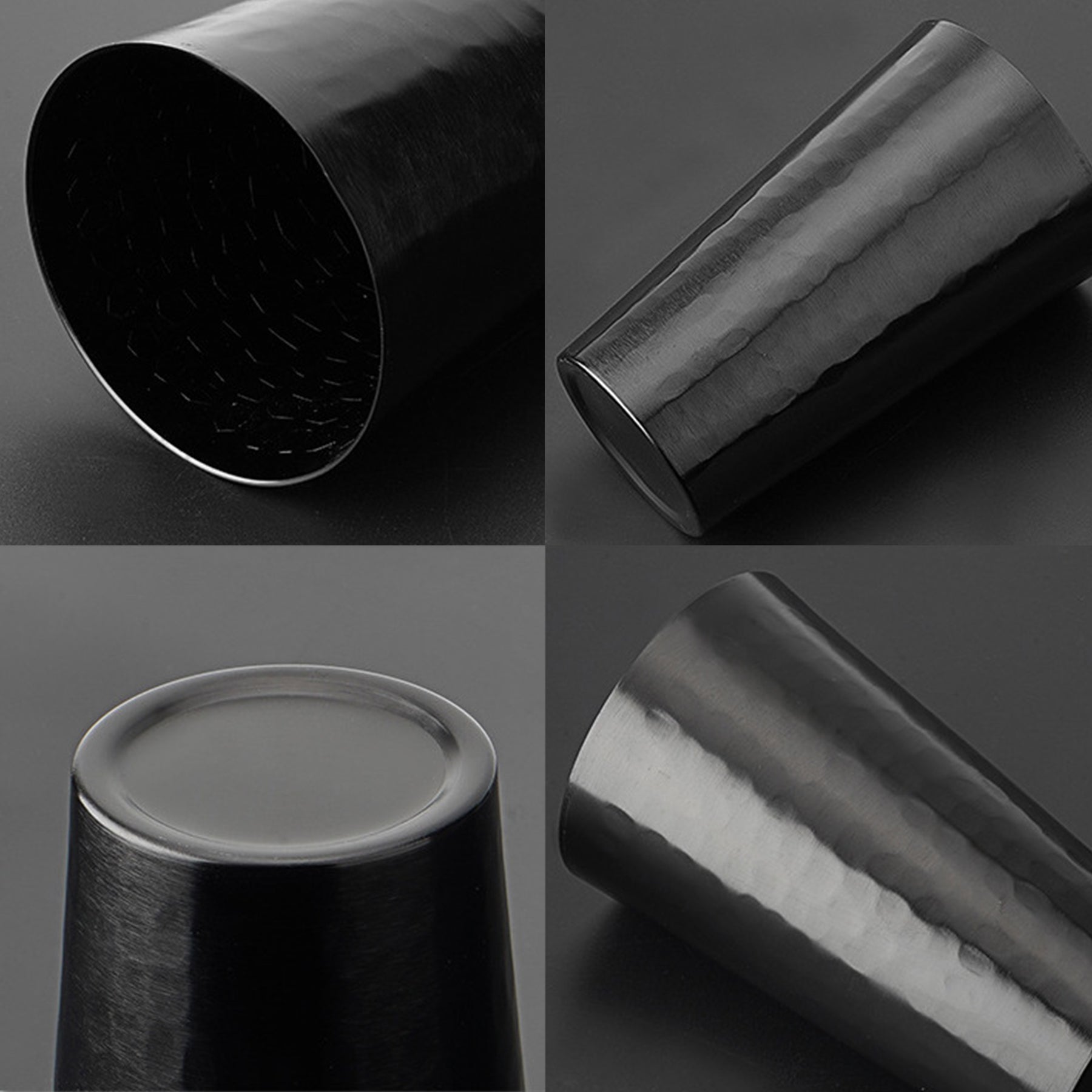 Aluminum Hammer Texture Cup Camping Beer Mug