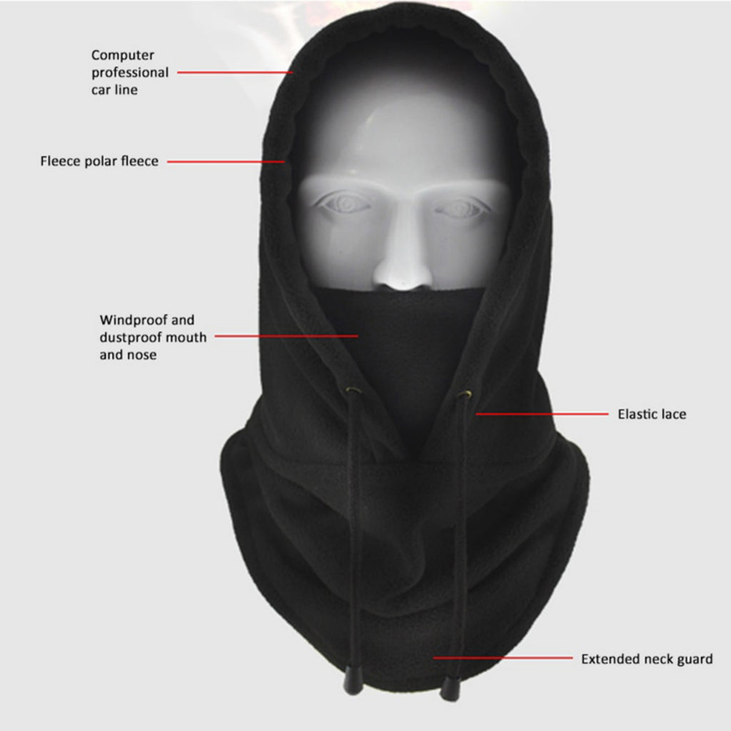 Outdoor Thermal Fleece Hood