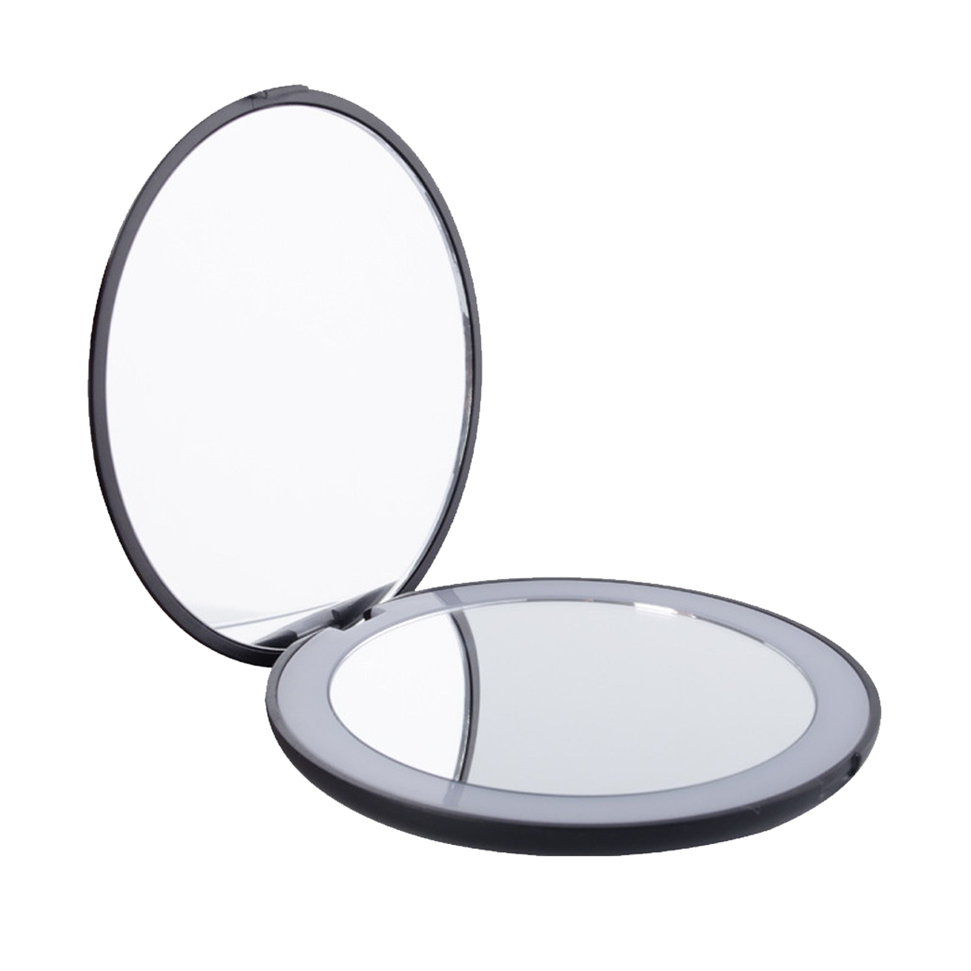 Led Magnifying Compact Foldable Makeup Mirror
