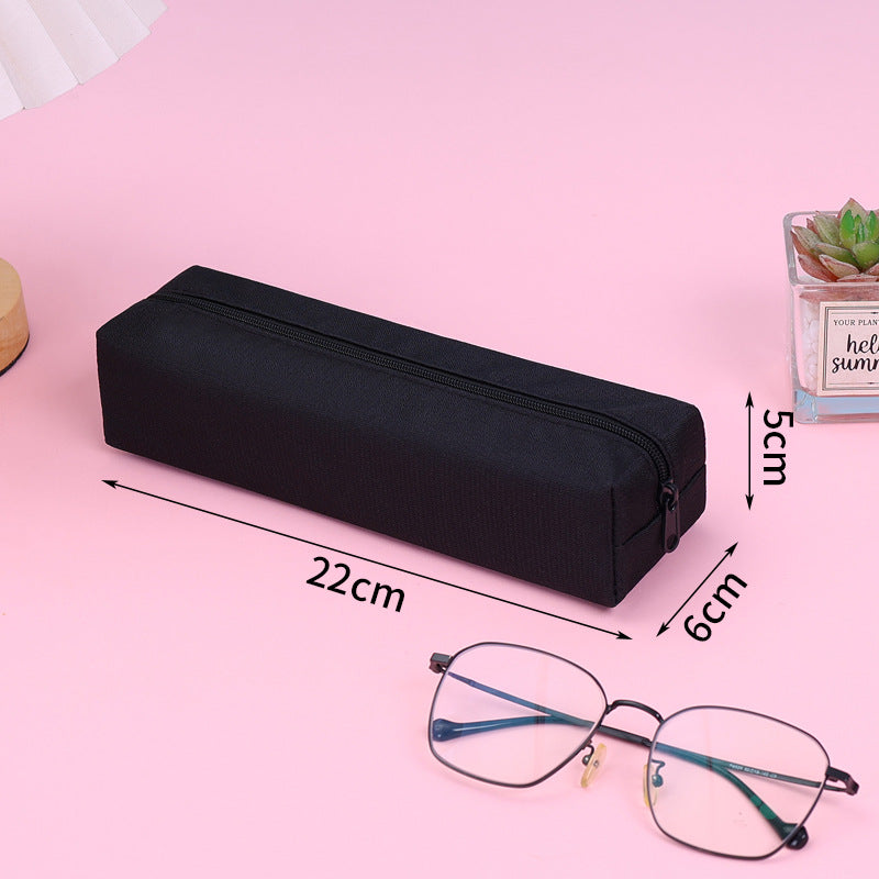 Simple Large Capacity Oxford Cloth Pencil Pouch