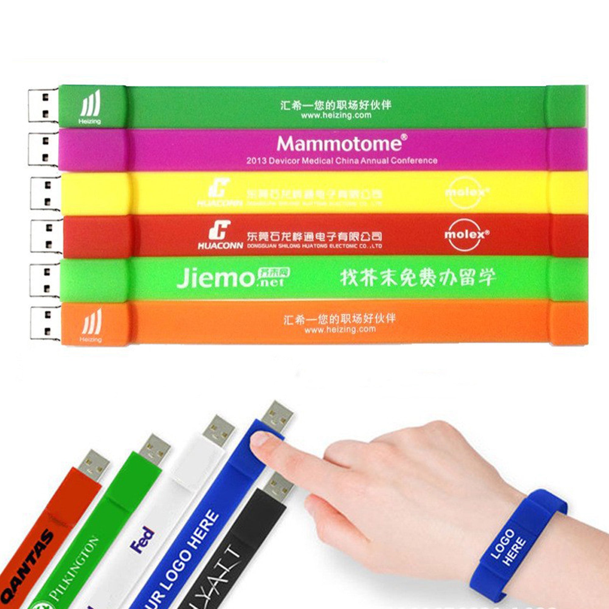 Wrist With 64G Usb Flash Drive