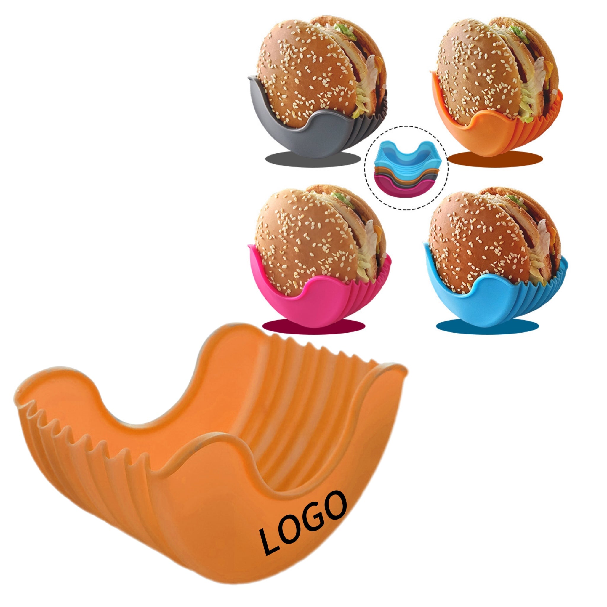 Silicone Hamburger Clip