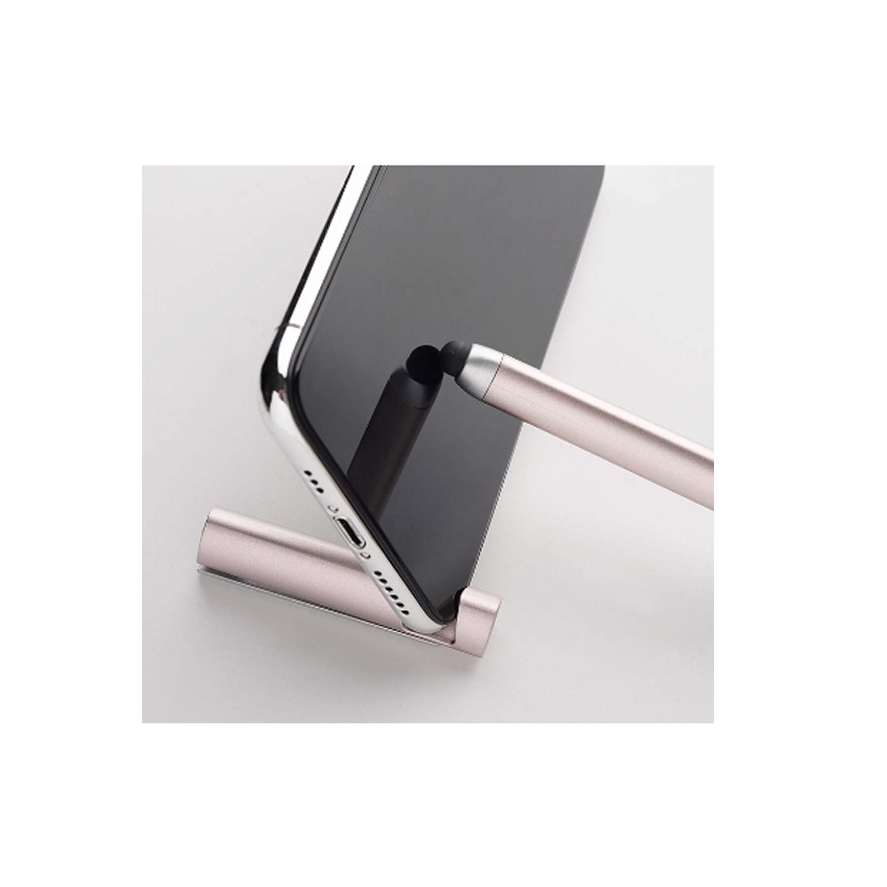 Three In One Signature Pen With Capacitive Head And Phone Holder