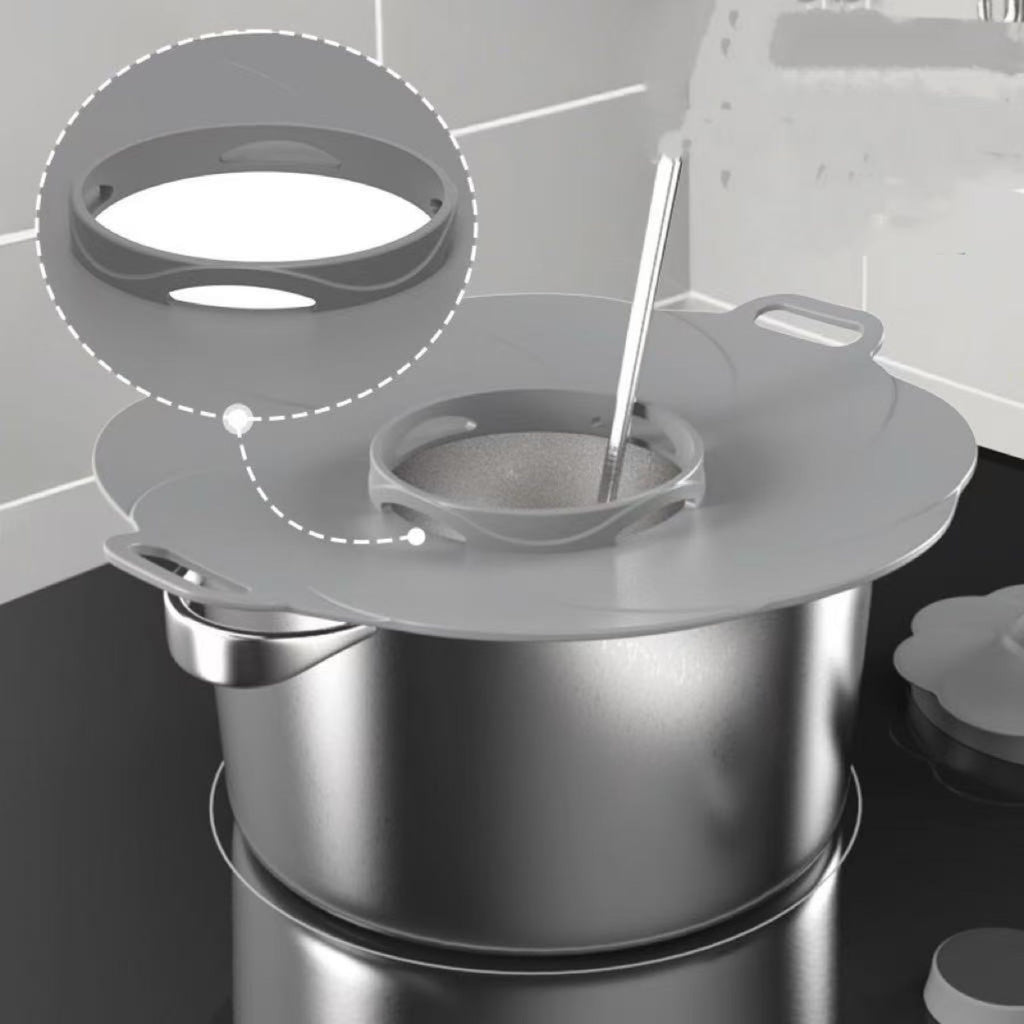 Silicone Household Anti-splash Pot Lid