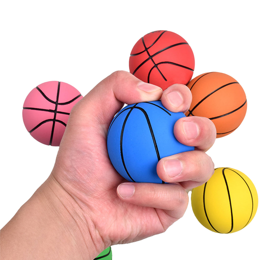 6cm Super High Stretch Mini Rubber Relief Basketball
