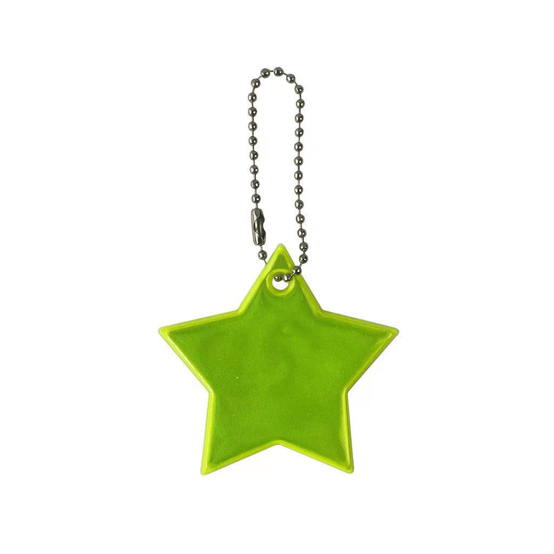 Star Pvc Safety Reflector Pendant For Cycling Running