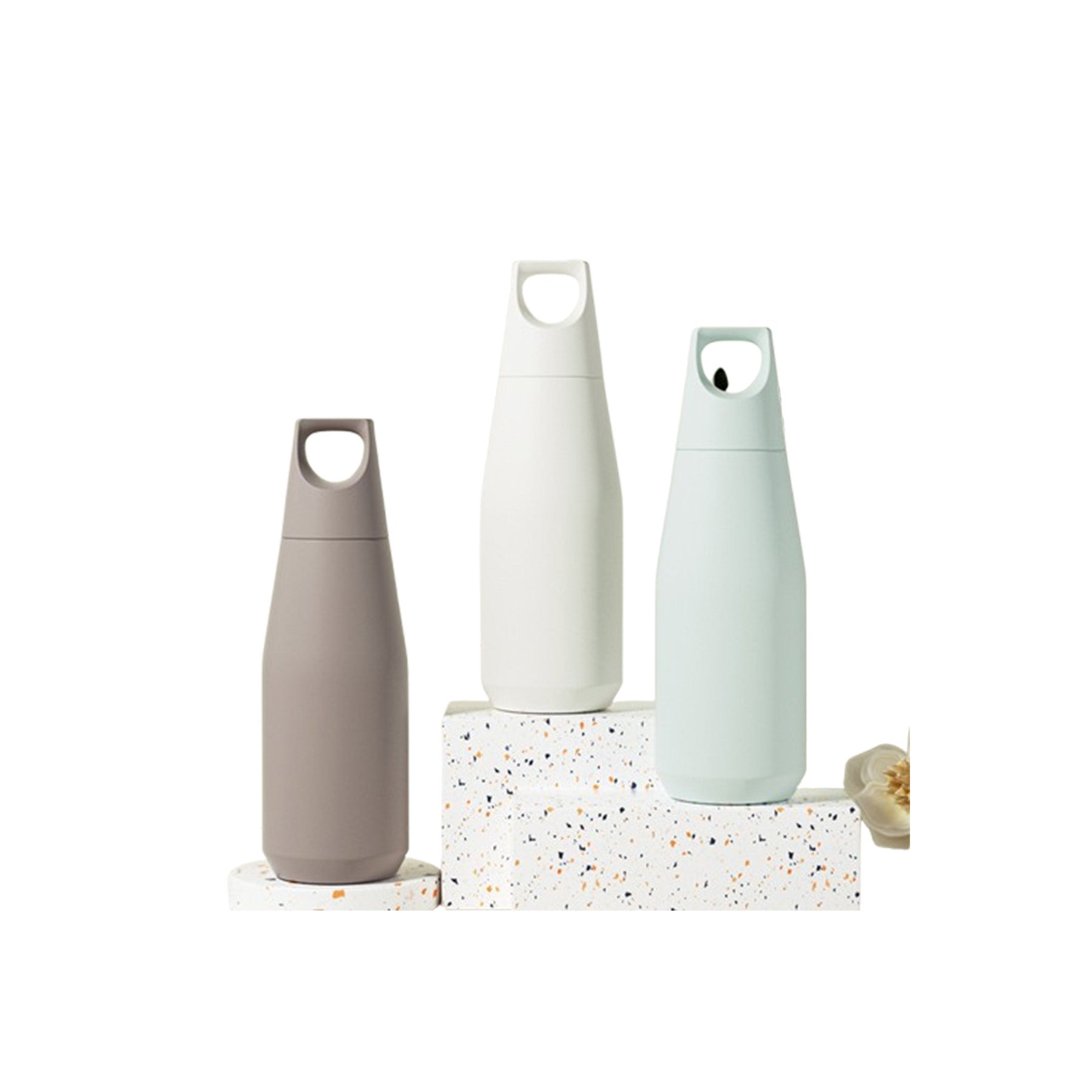 Stainless Steel Bottle Small Mmouth Thermos With Handle