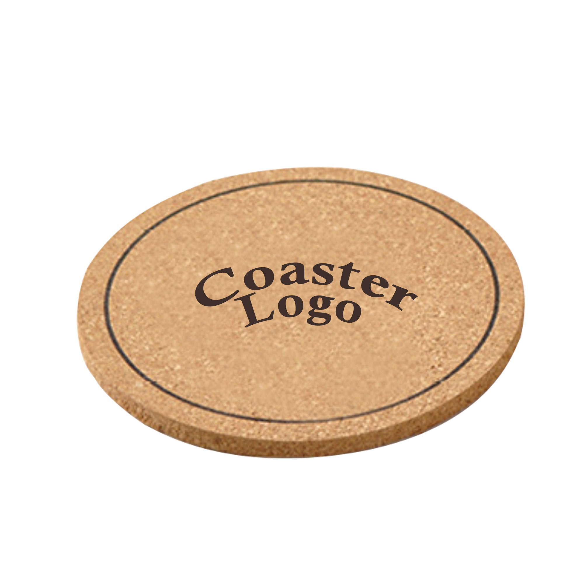 Customized Round Natural Cork Coaster-3.94 Inch
