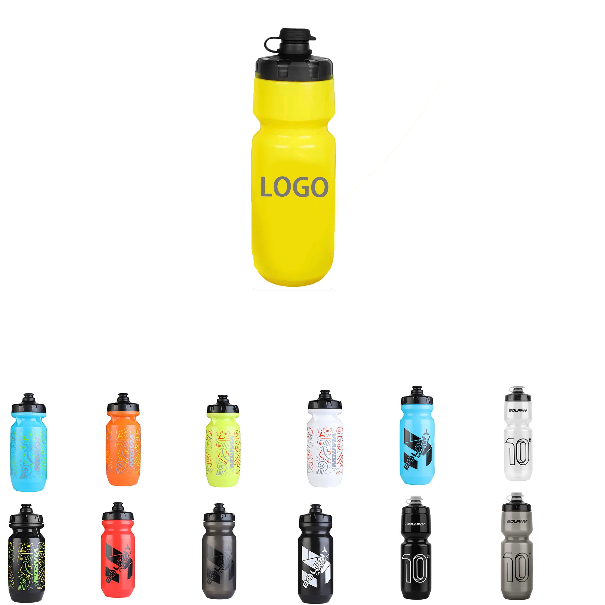 Custom Plastic Water Bottles