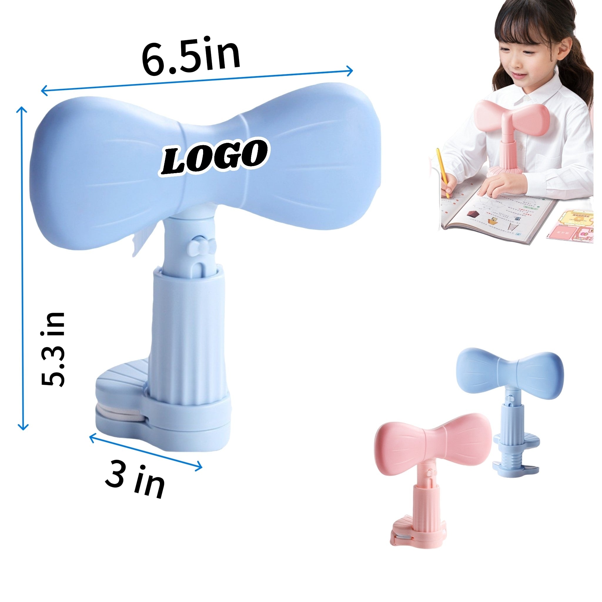 Adjustable Kids Desk Posture Corrector Writing Study Aid