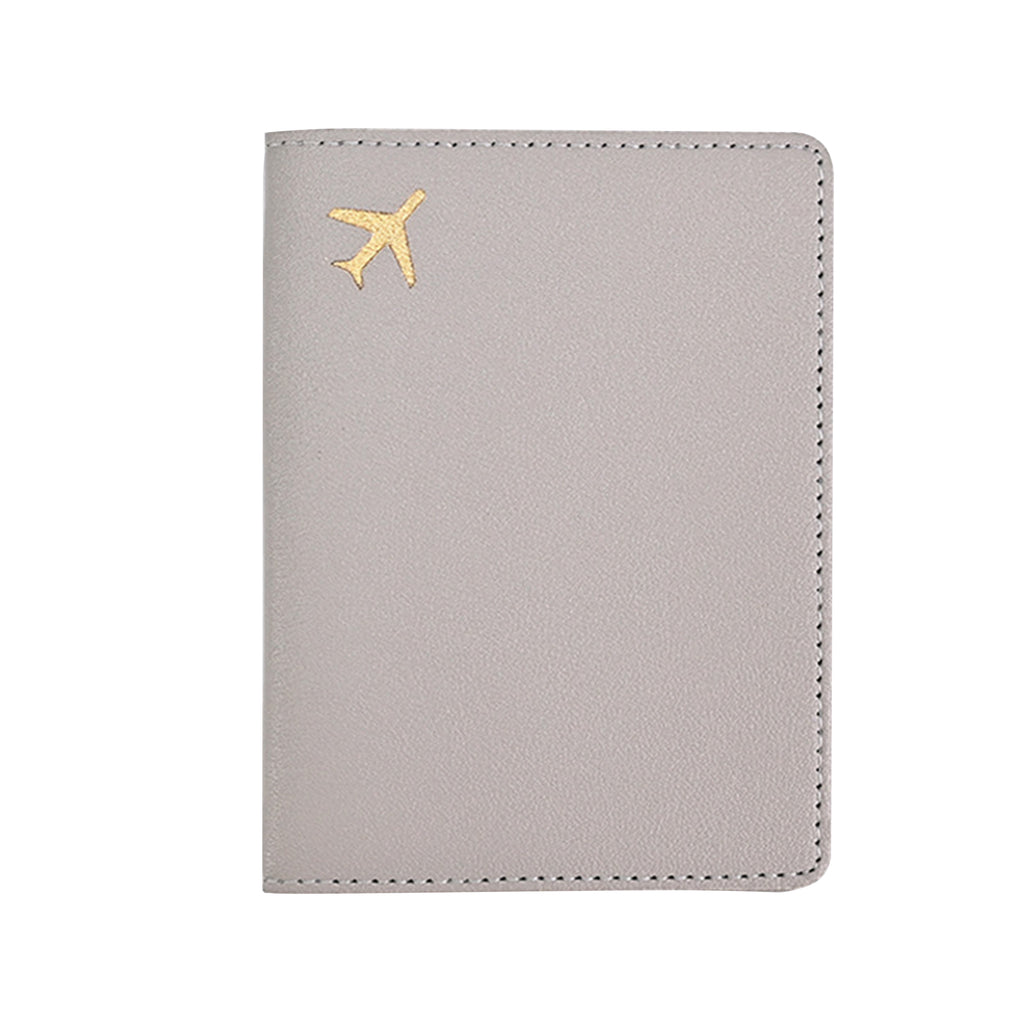 PU Passport Holder Passport Cover For Business Trip Travel Wallet