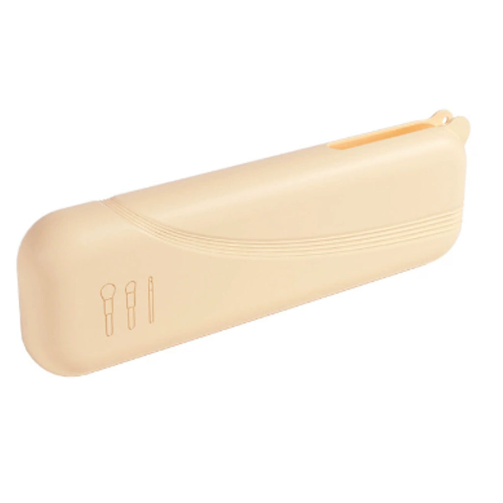 Silicone Makeup Brush Storage Case with Snap Design