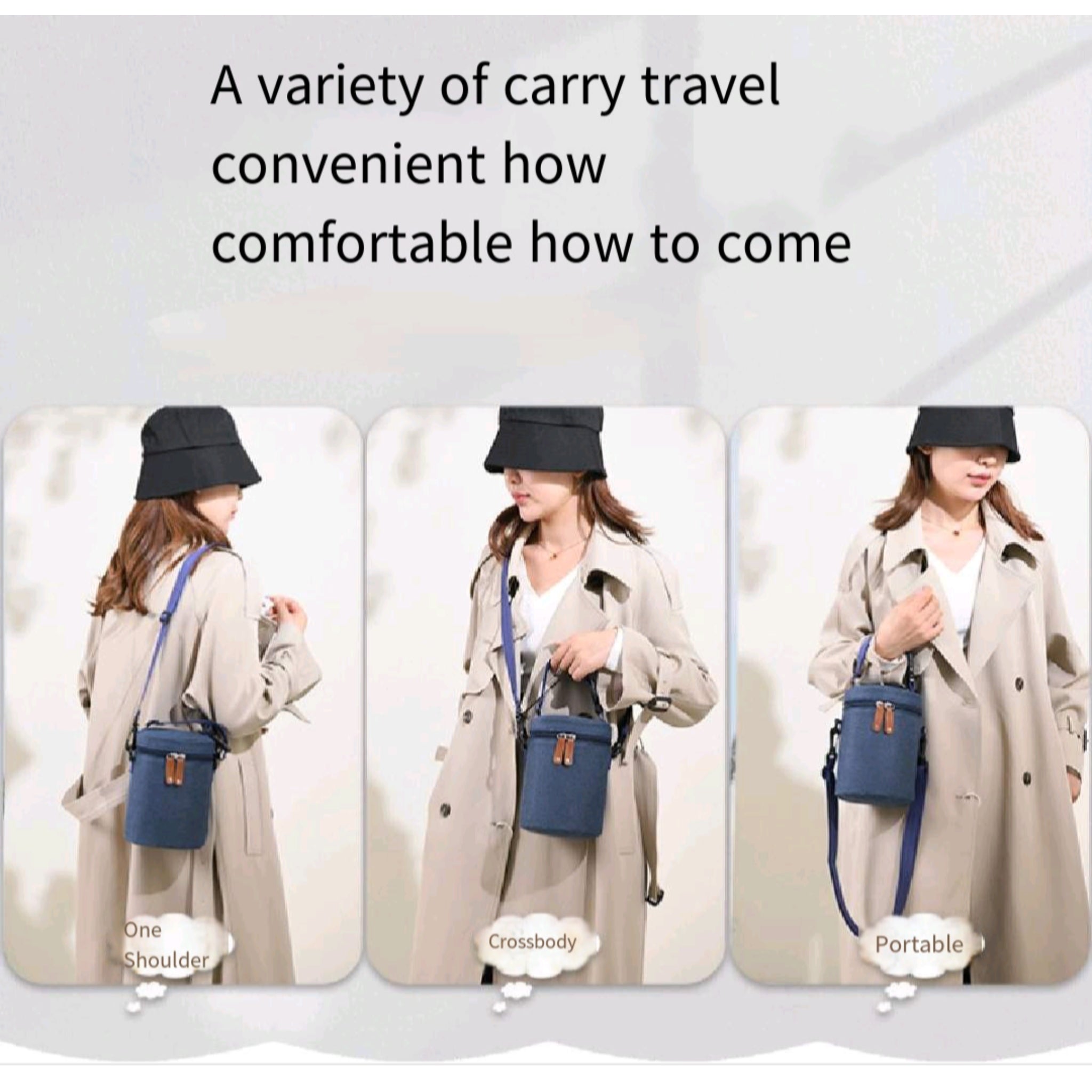 Maternity And Infant Insulated Bucket Bag