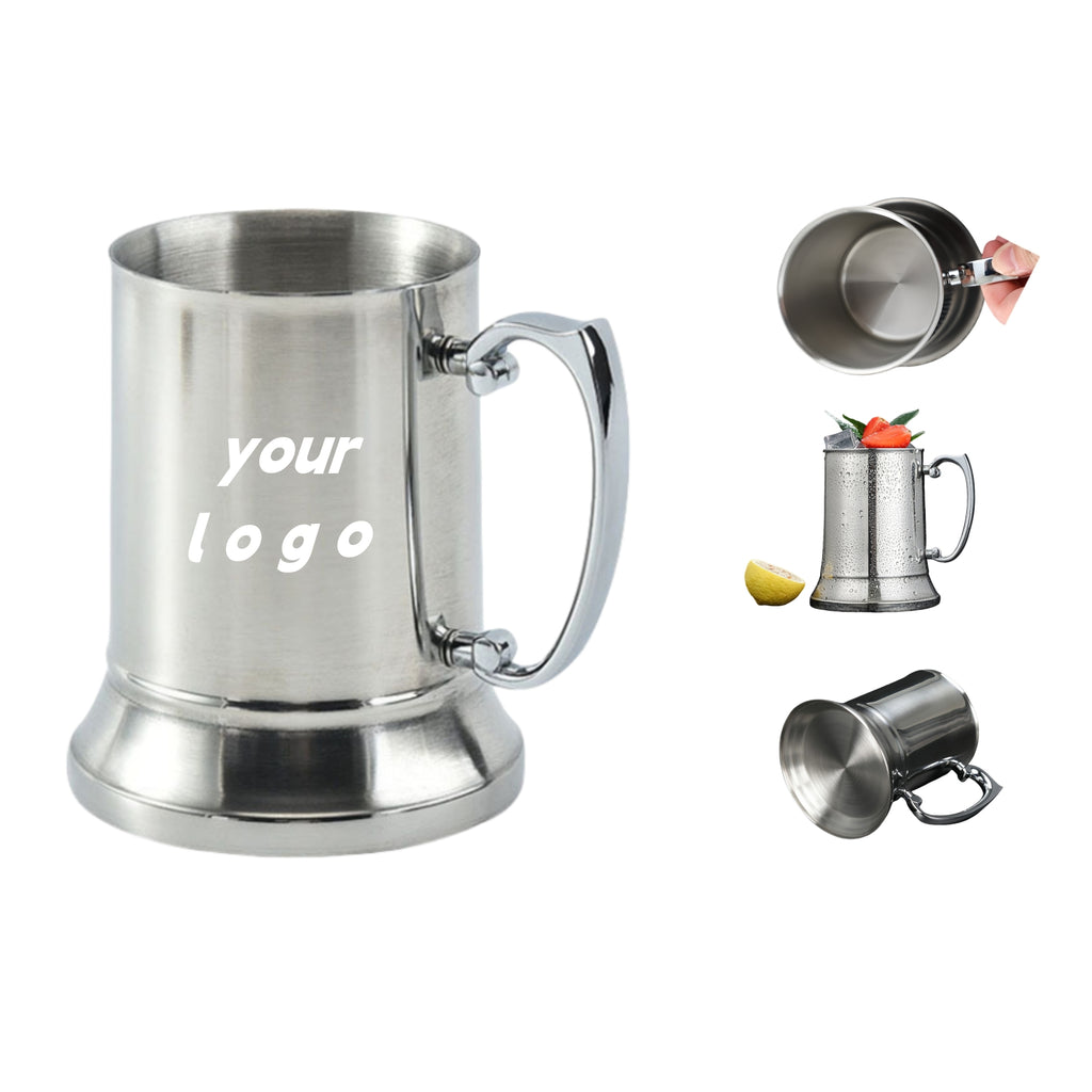 304 Stainless Steel Large Capacity Beer Mug