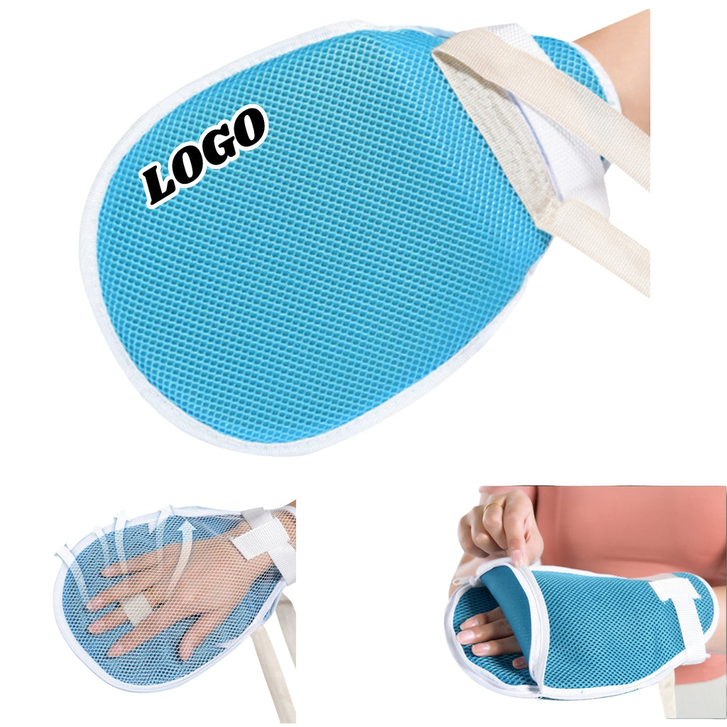 Medical Safety Mittens Dementia Anti Scratch Tube Protection