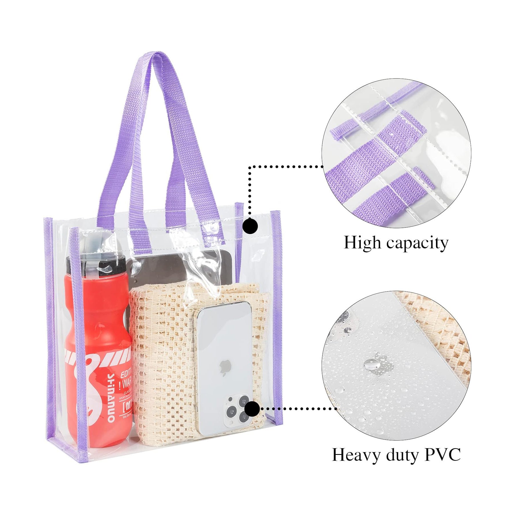 Clear Stadium Tote