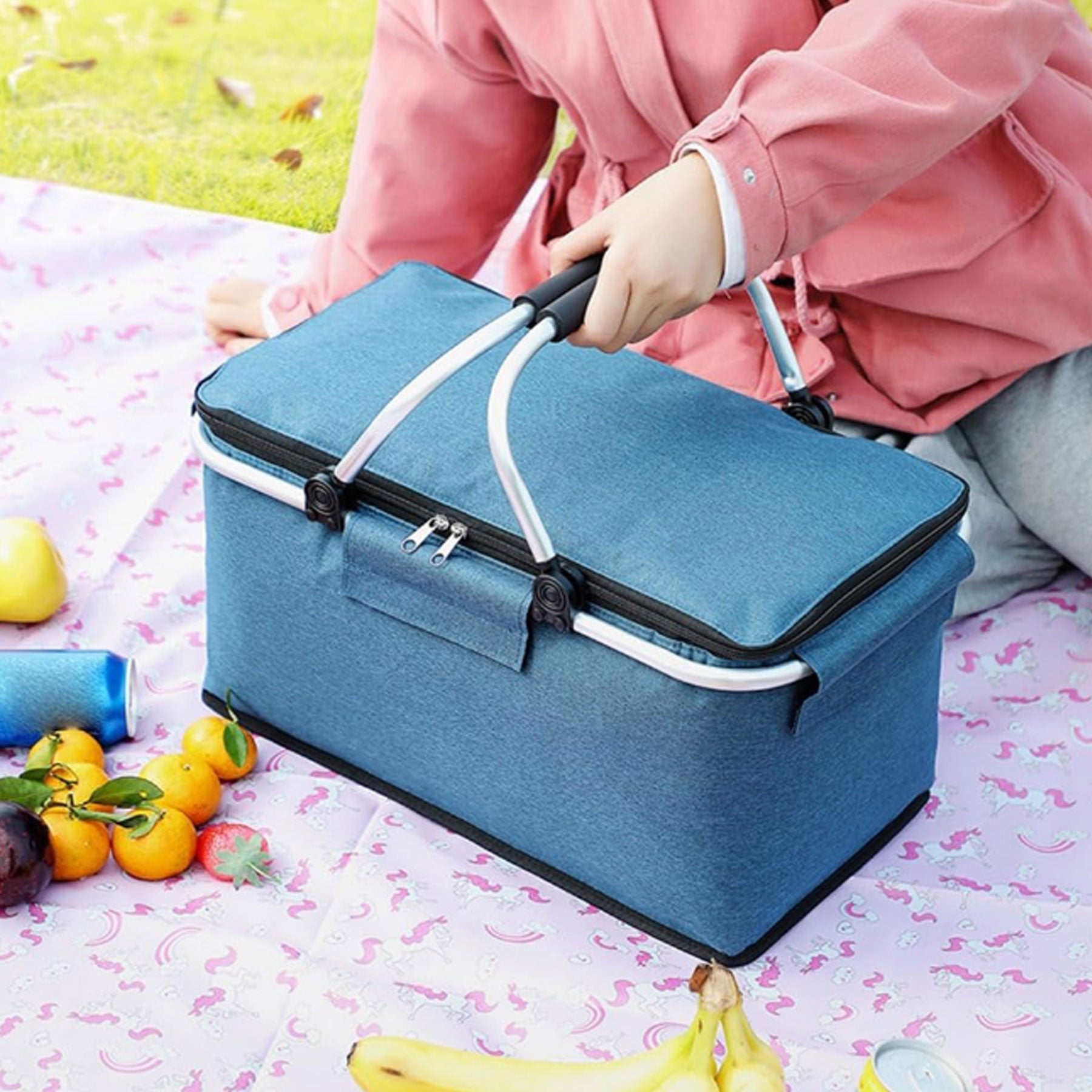 Insulated Camping Cooler Basket