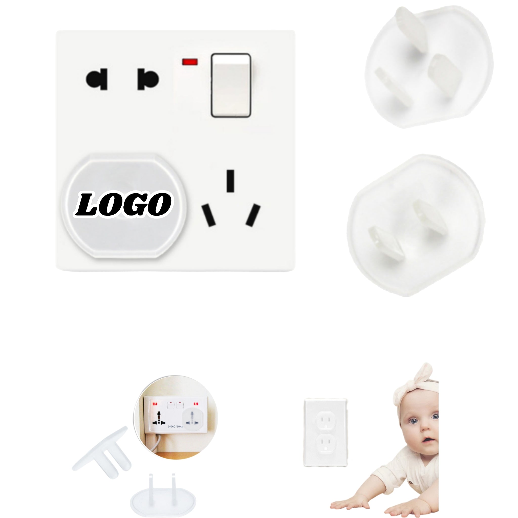 Baby Anti-electric Shock Socket Protector Cover