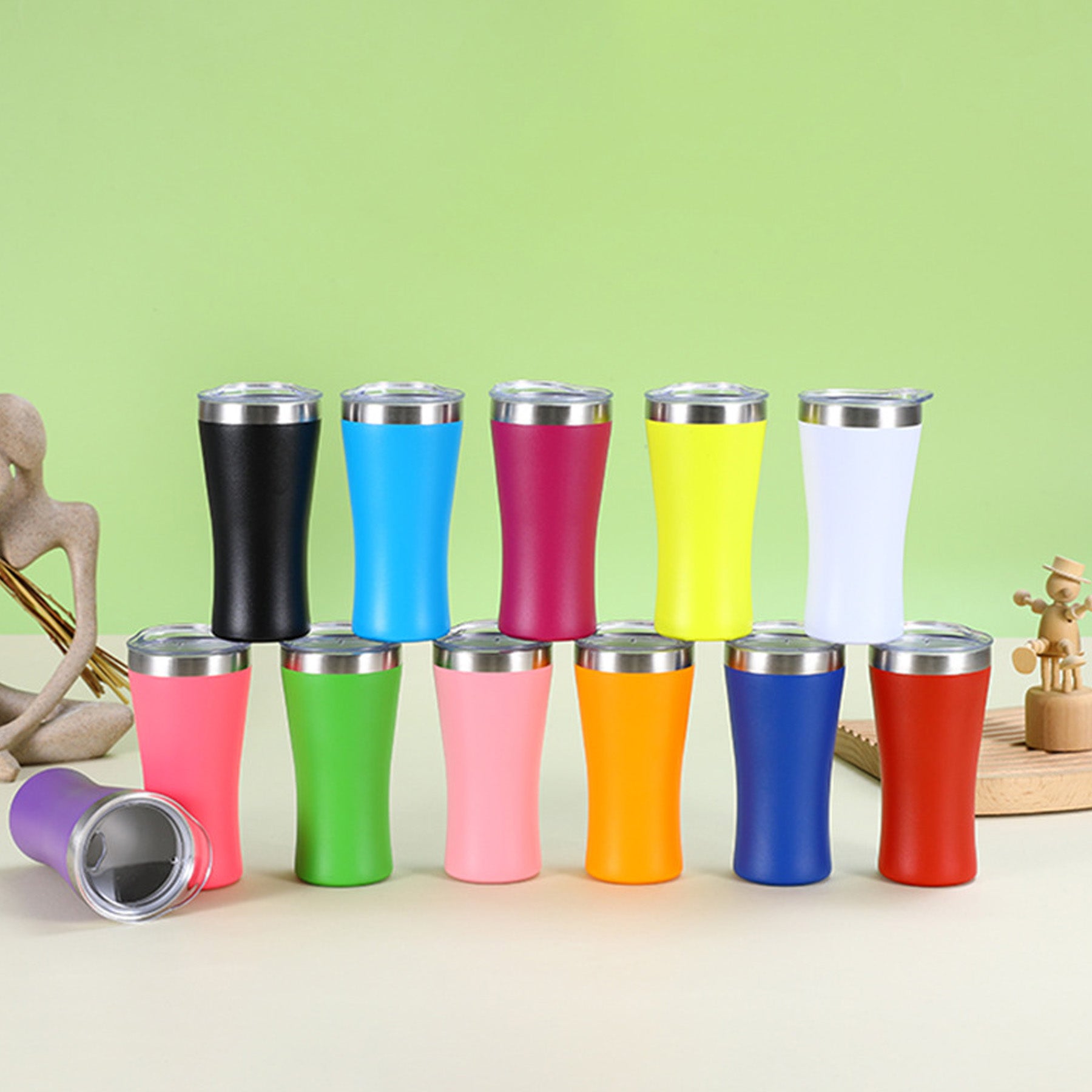 6 OZ Stain Steel Double Walled Insulated Tumbler