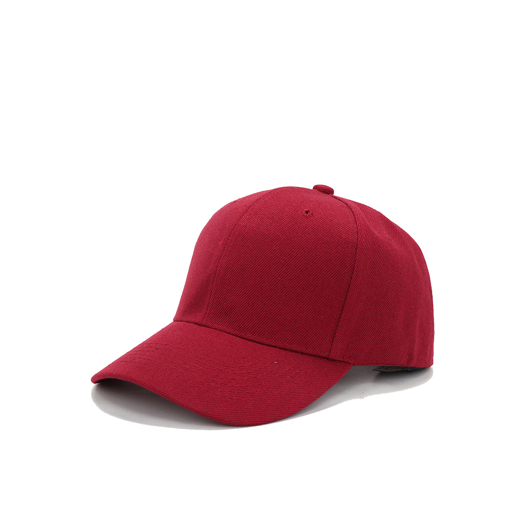 Solid-Color Light-Plate Korean Outdoor Cap