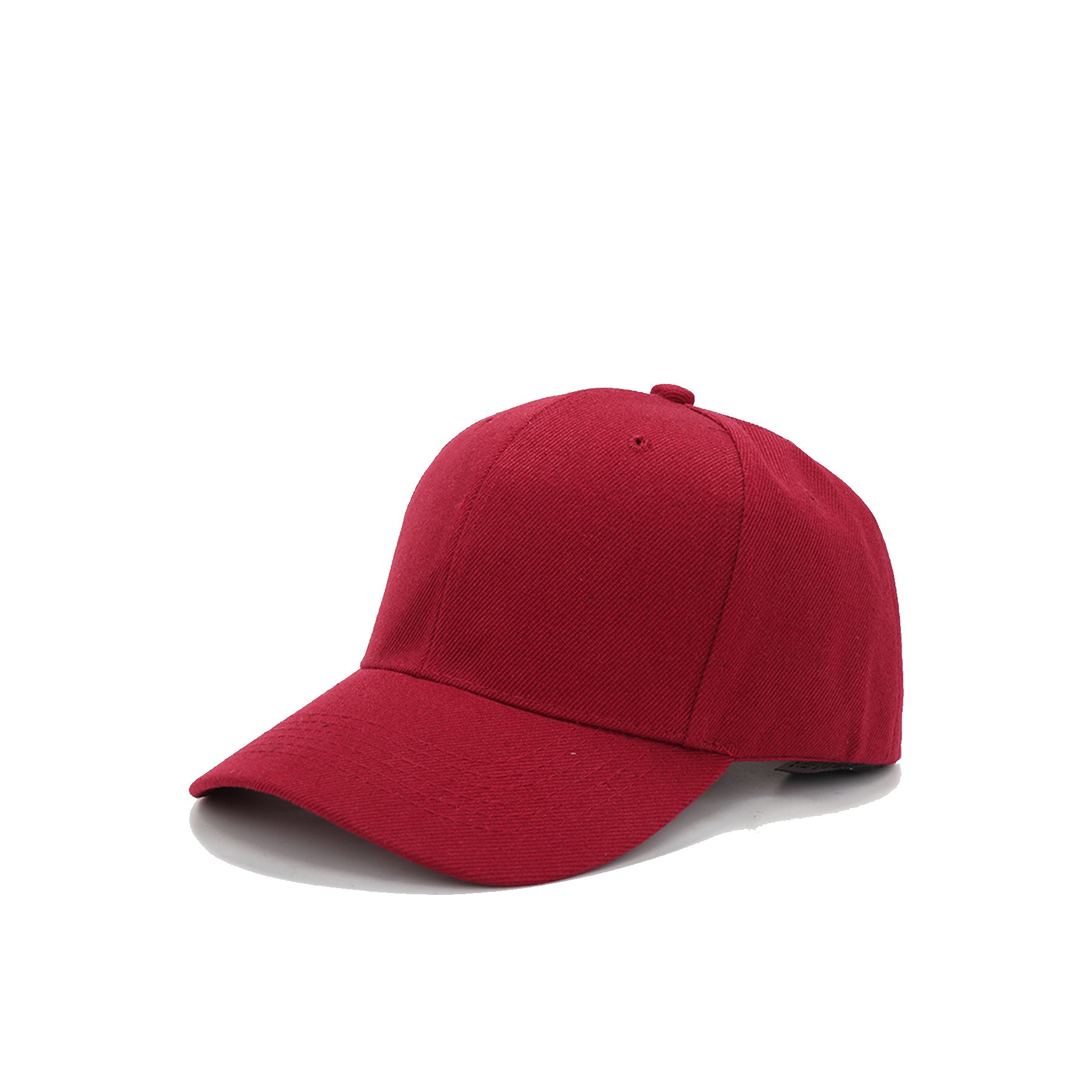 Solid-Color Light-Plate Korean Outdoor Cap