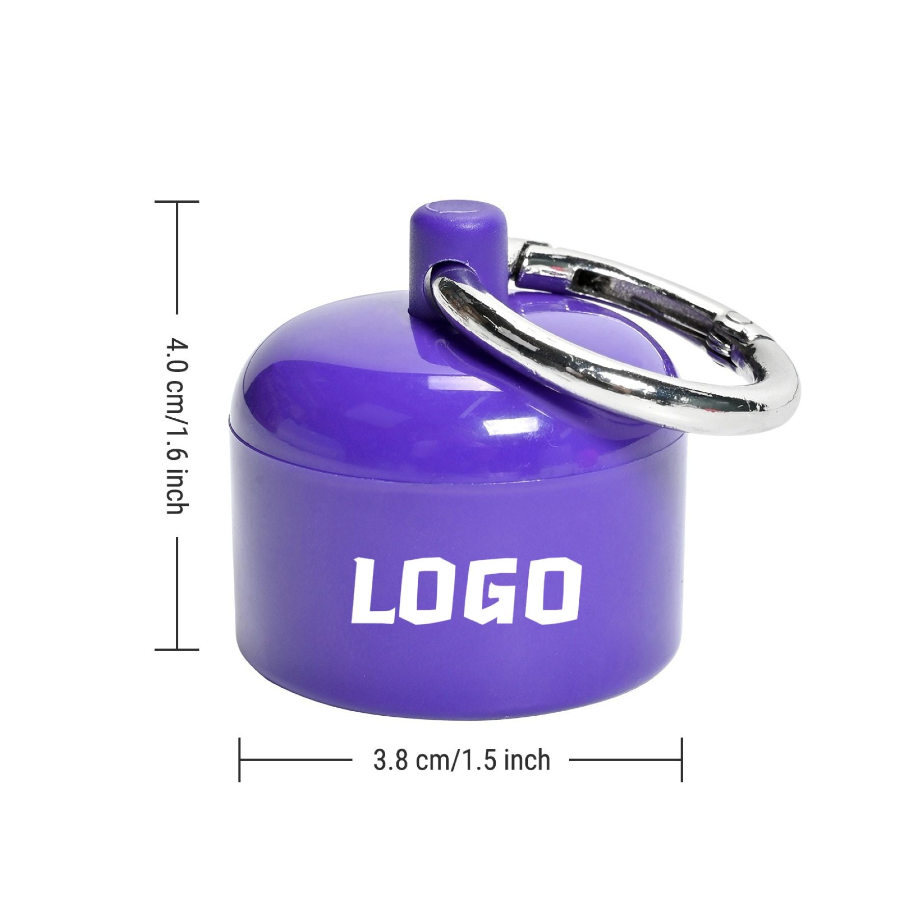 Portable Keychain Storage Box