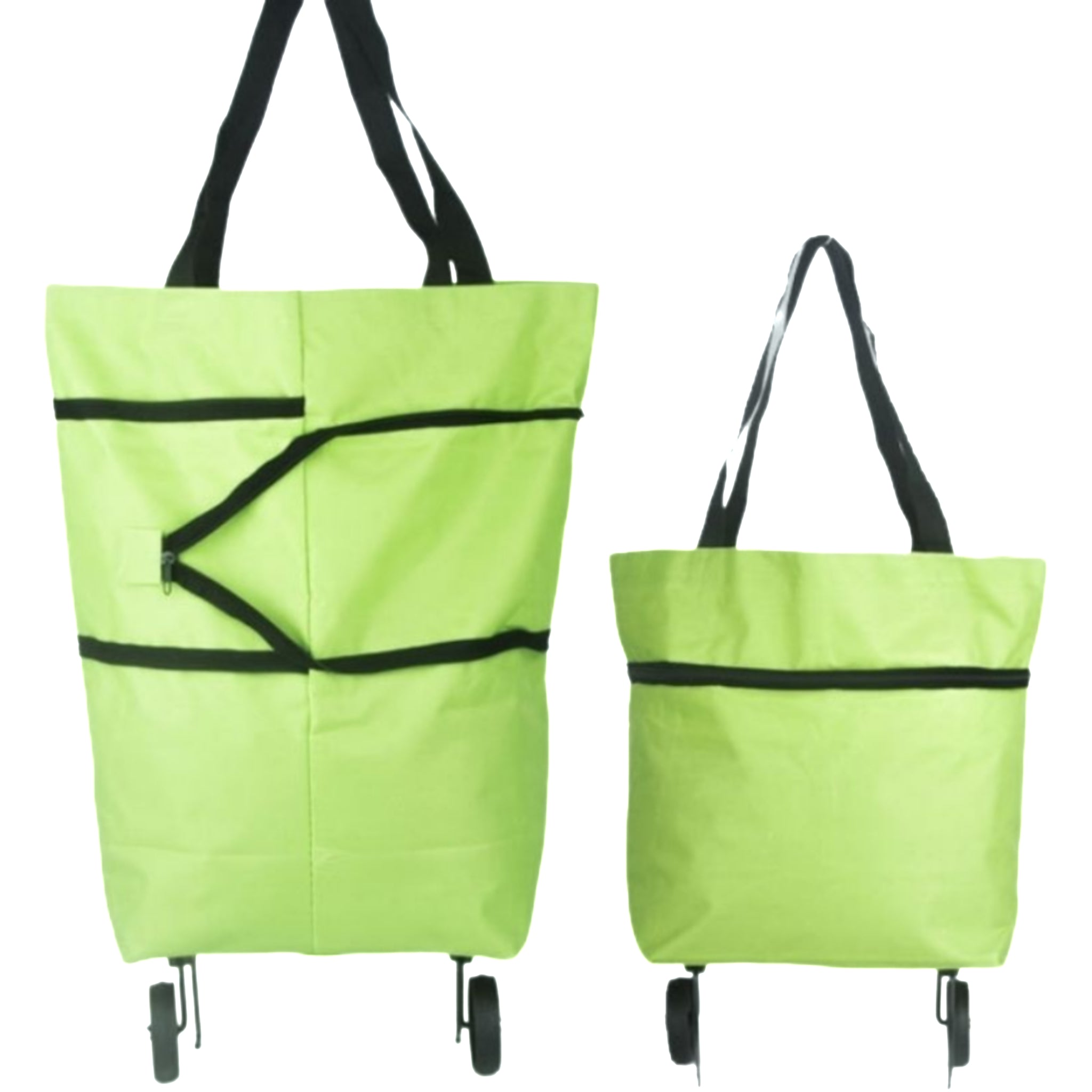 Retractable Tote Cart For Supermarket Shopping