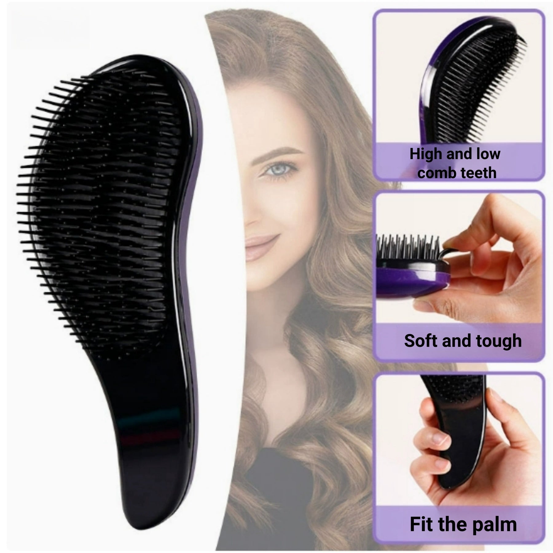 Anti - Tangle Hair Comb