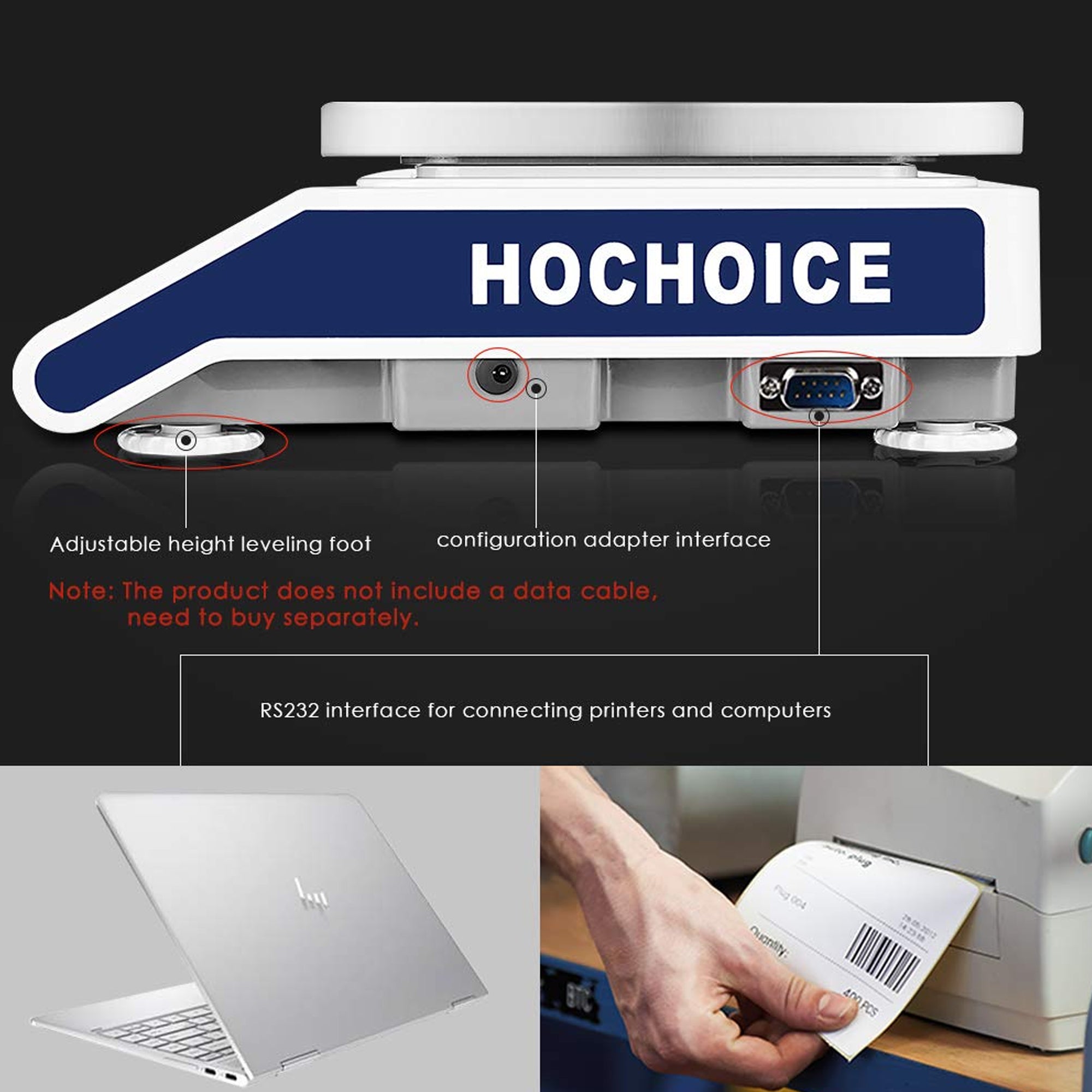 30kg/0.5g Industrial Electronic Weighing Scales