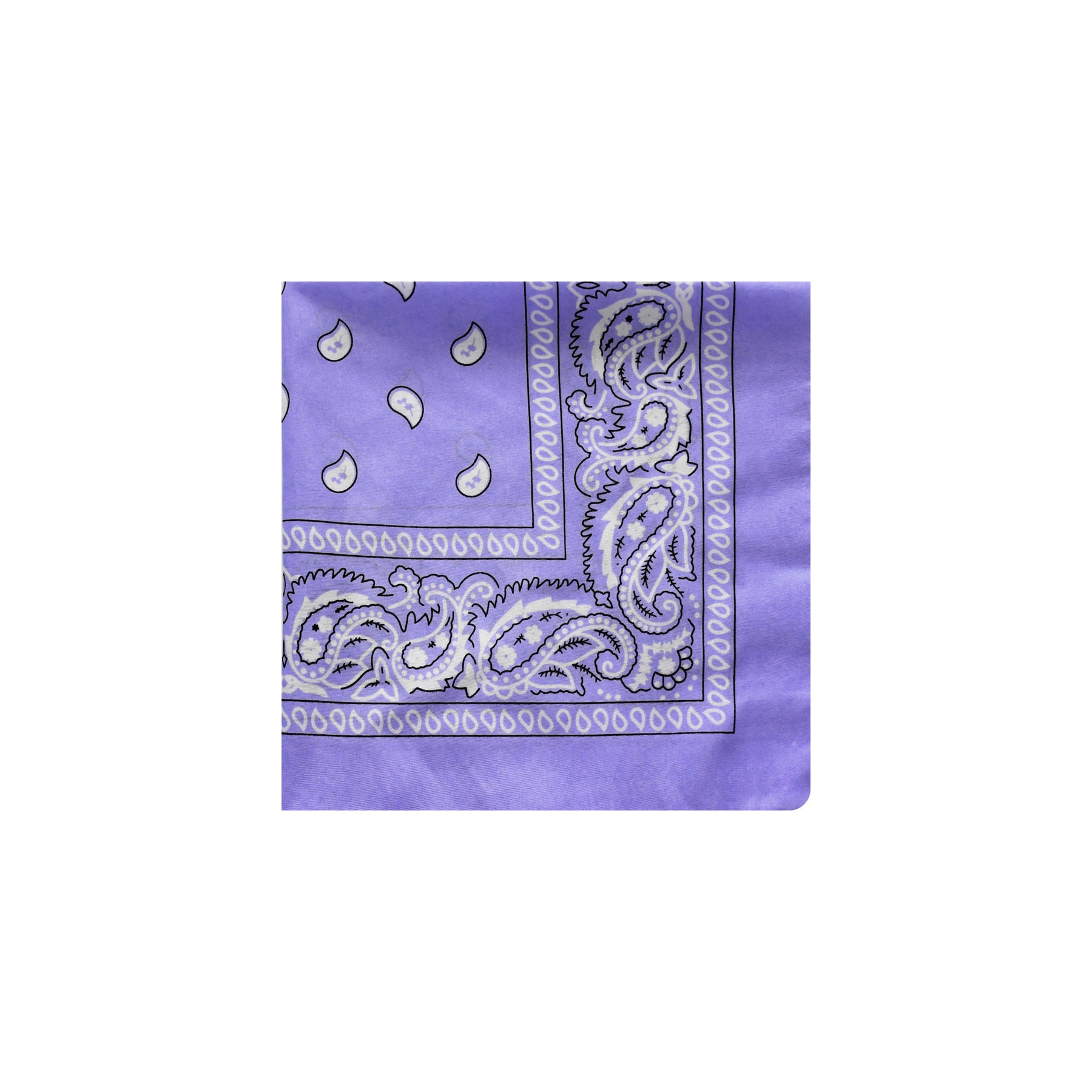 Polyester Cashew Flower Hip-Hop Street Dance Headscarf