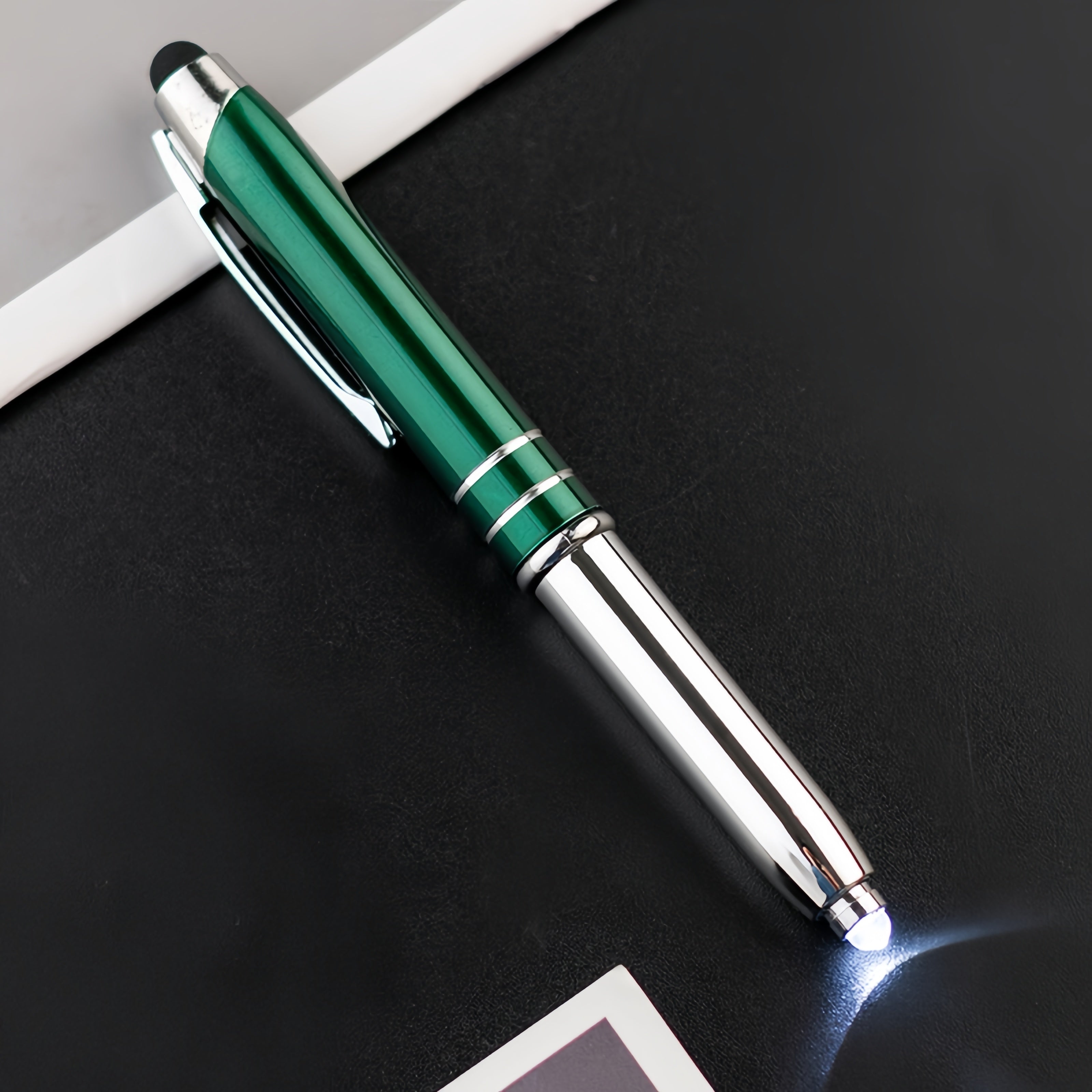Touchscreen Pen With Led Flashlight