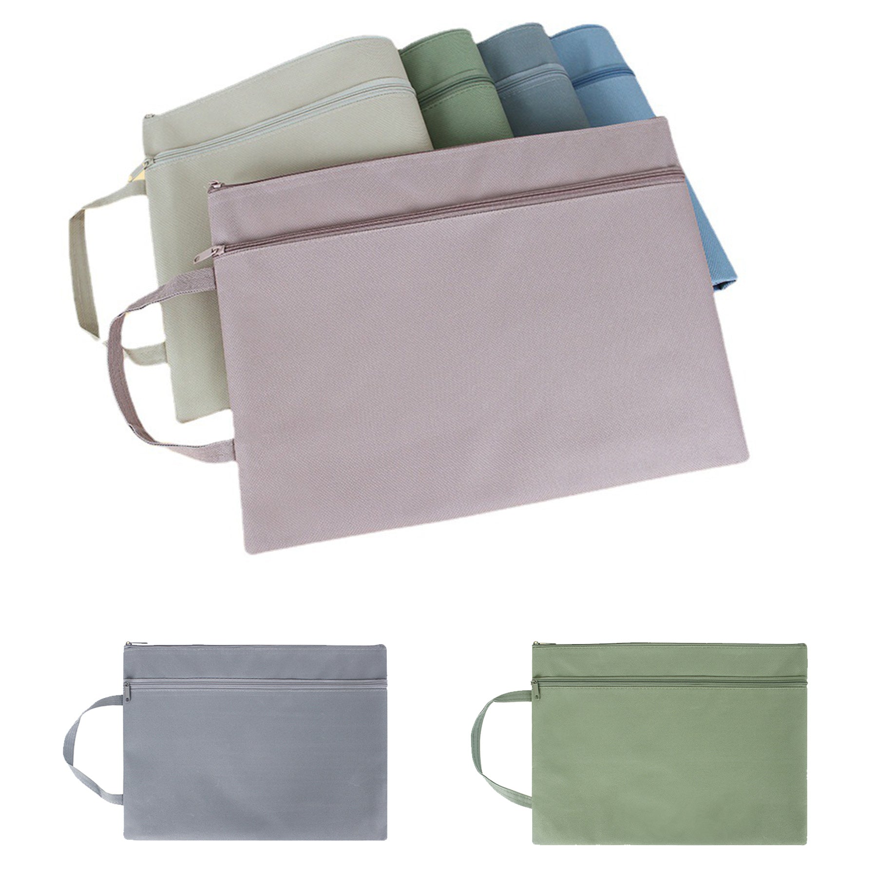 Morandi Color Sorting File Bag