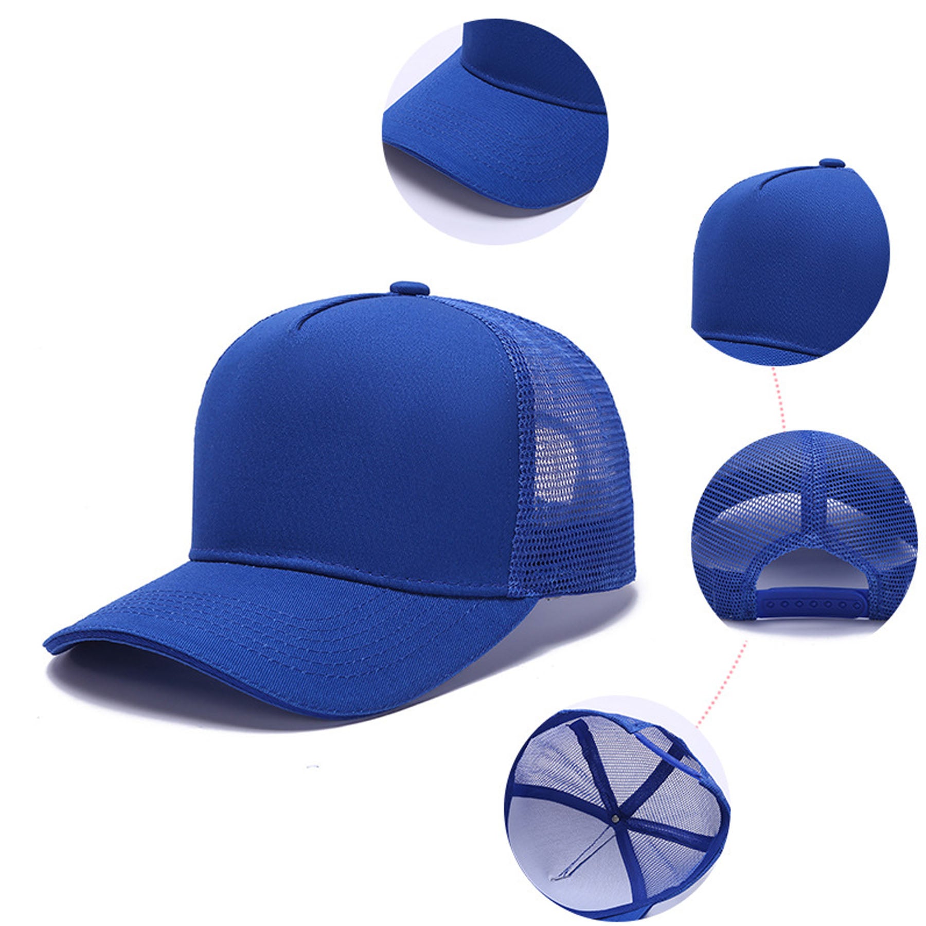 Unisex Adjustable Snapback Trucker Hat