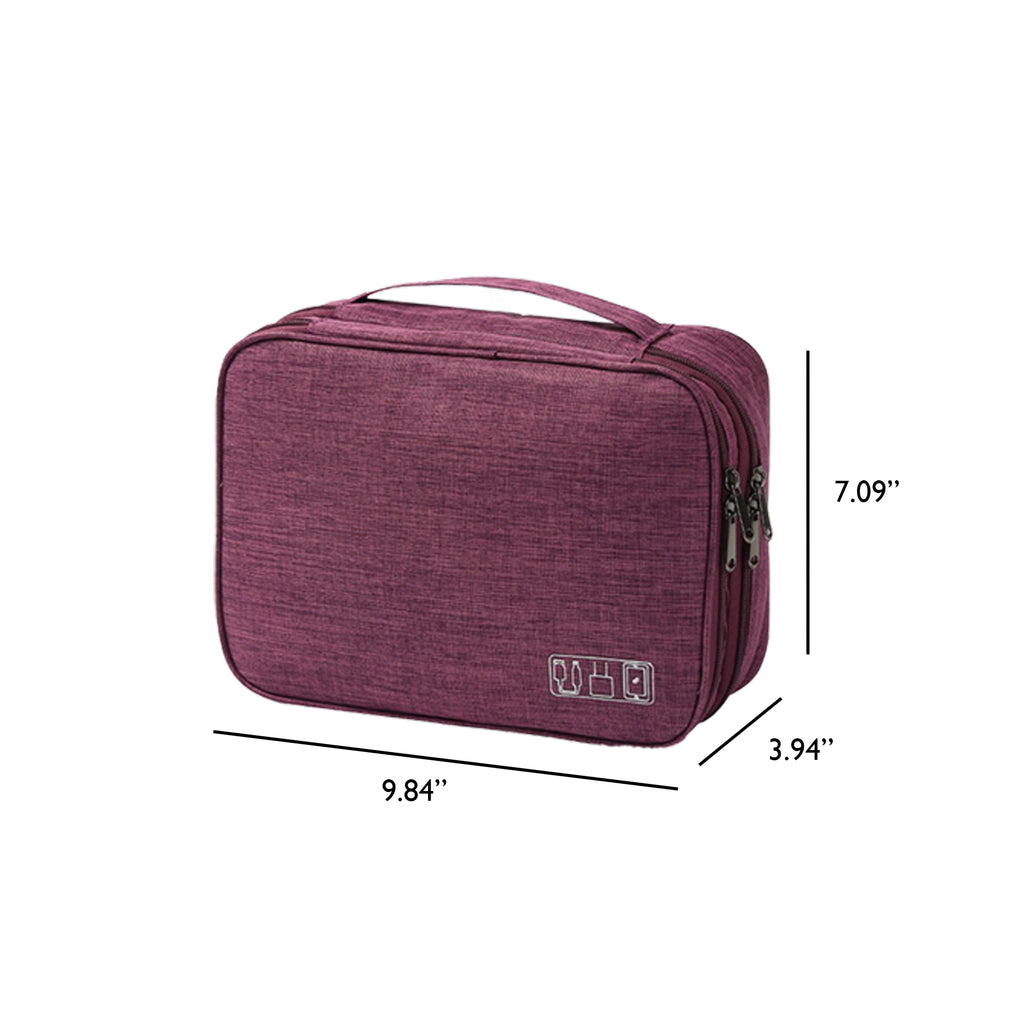 Waterproof 3 Layer Electronics Organizer Bag