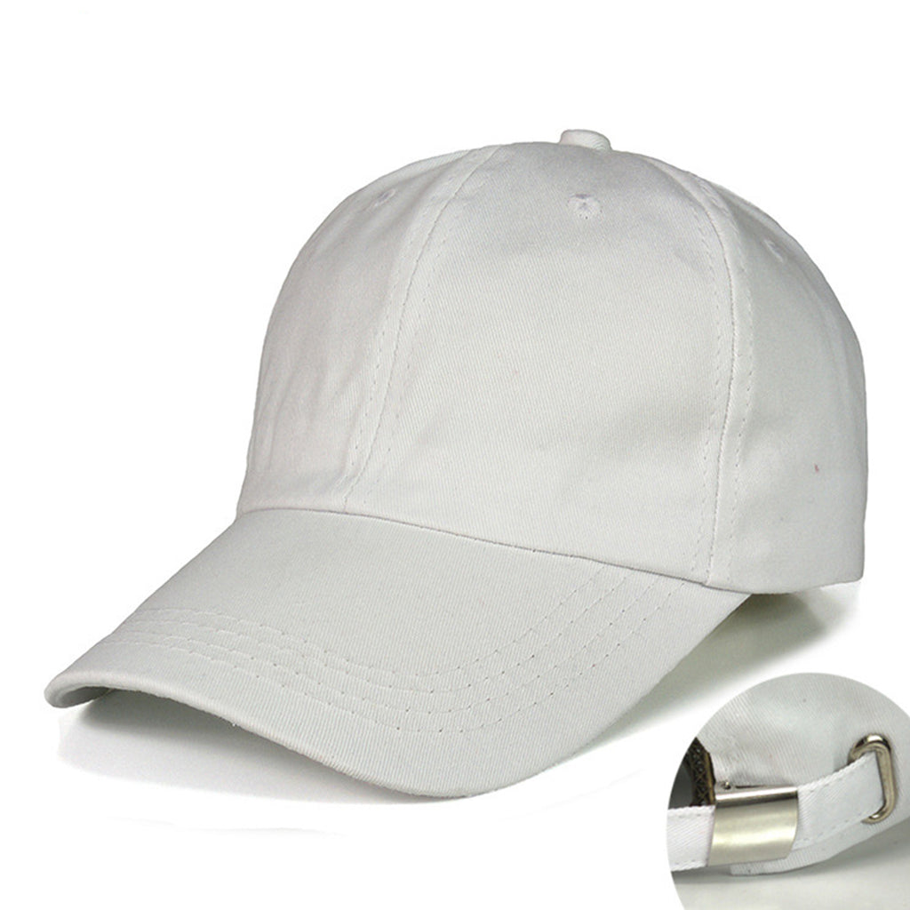 Soft Top Unlined Cotton Baseball Cap