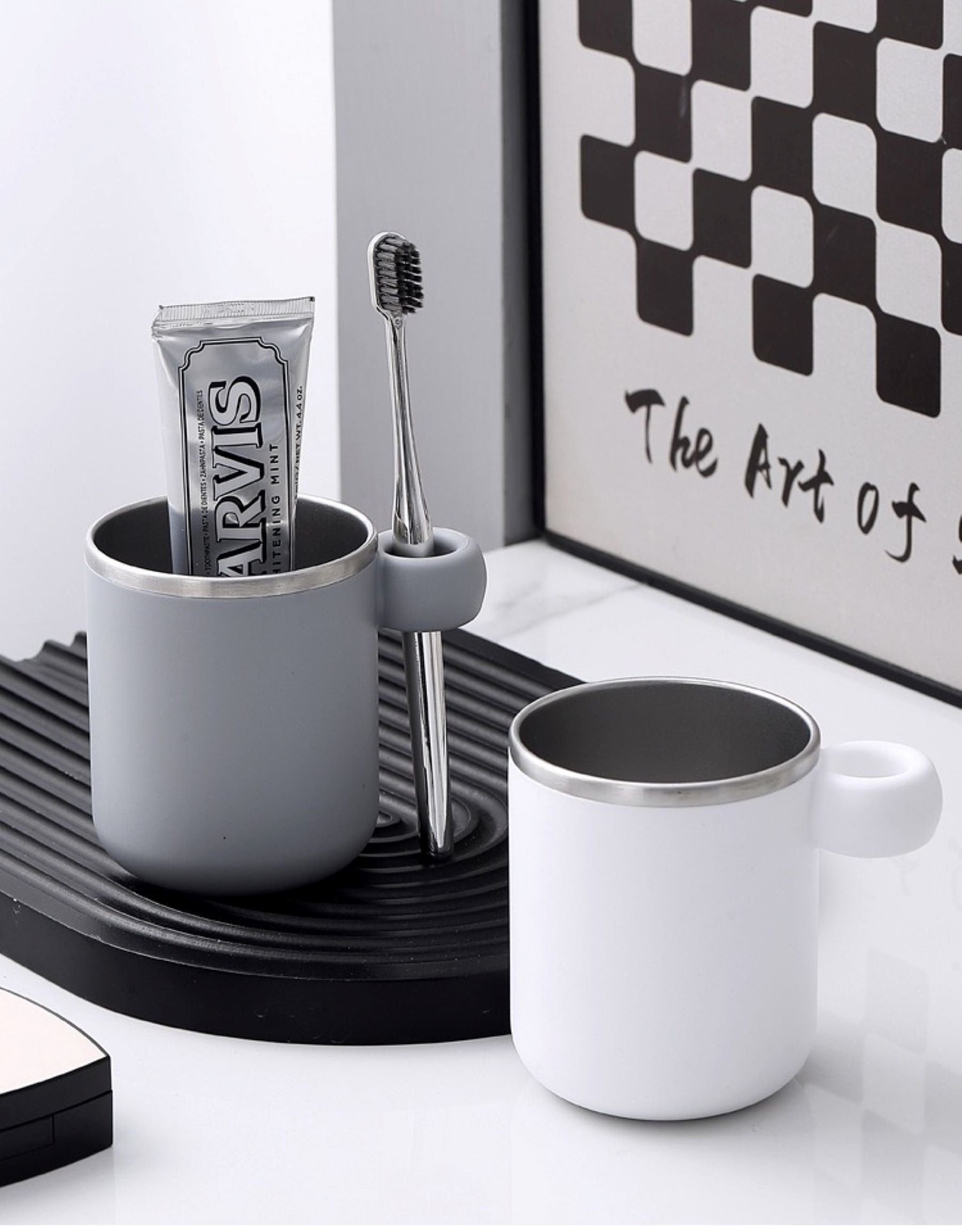 Stainless Steel Mouthwash Cup
