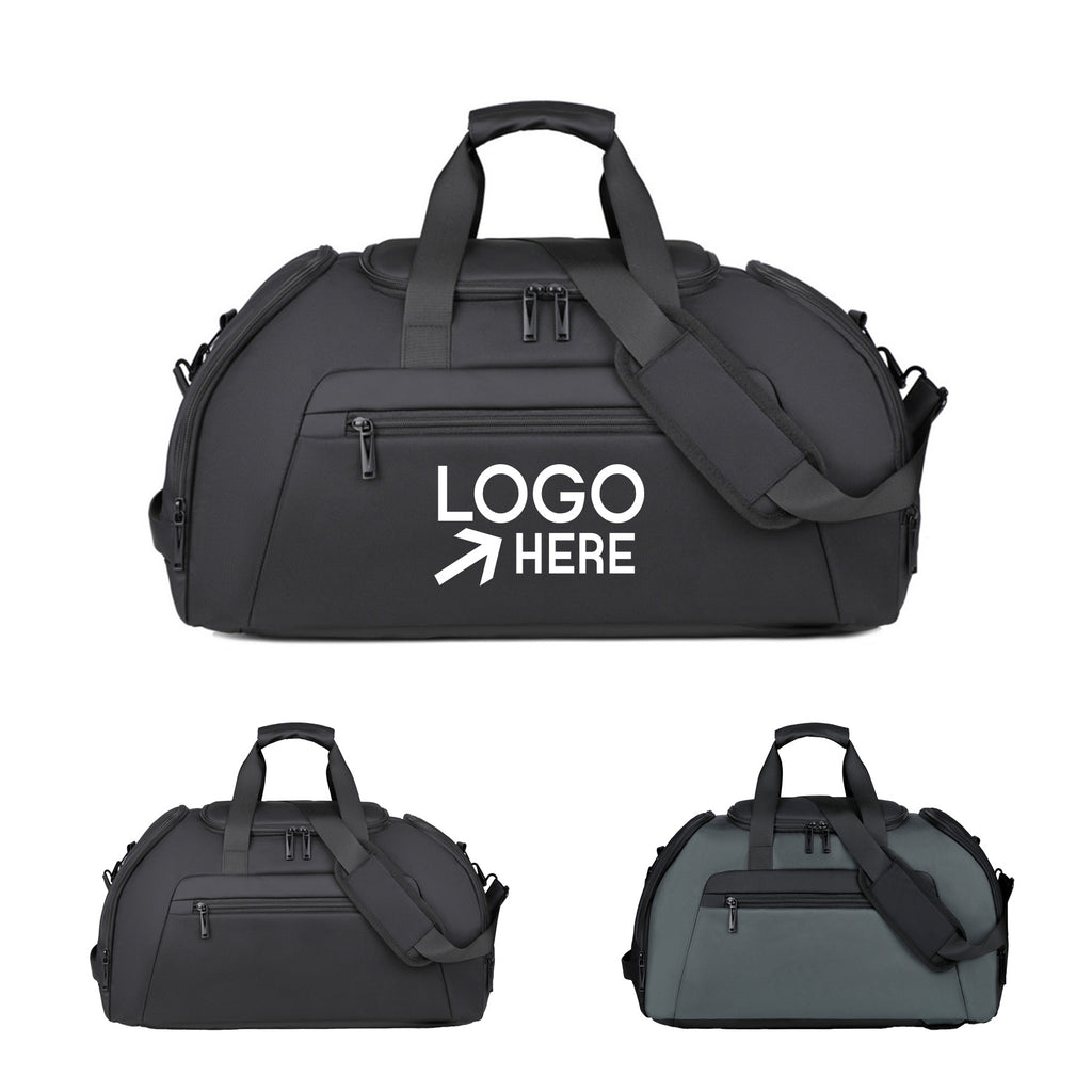 Travel Duffel Bag With Shoes Compartment