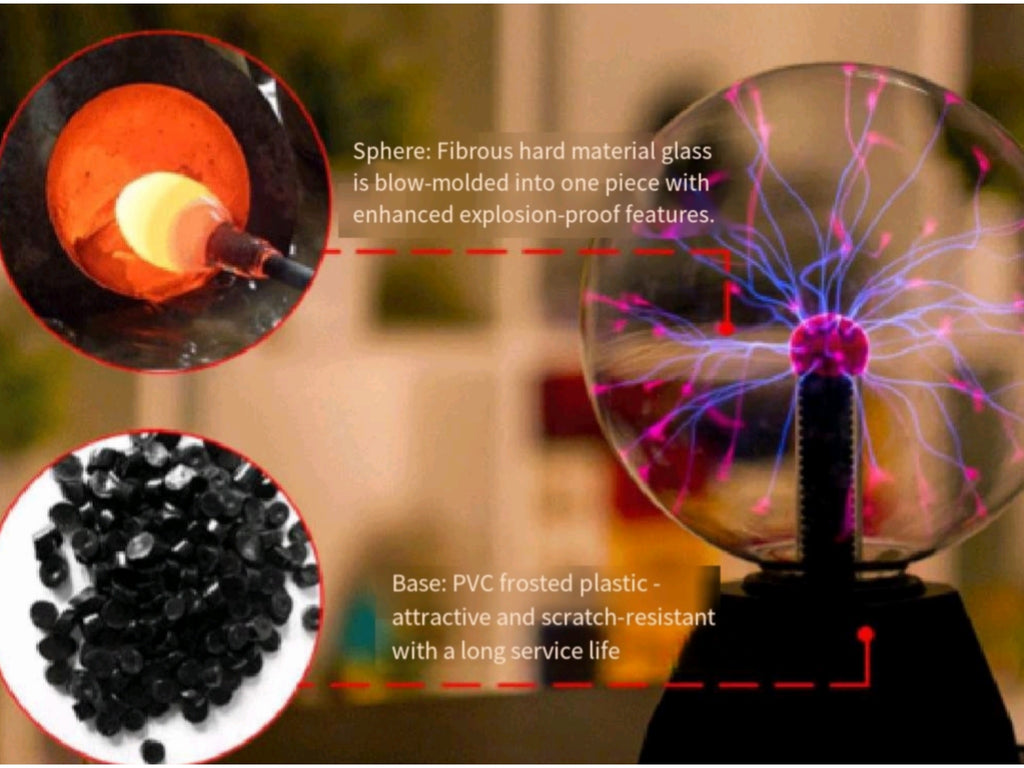 Plasma Ball Lamp Bluetooth Touch Room Decor
