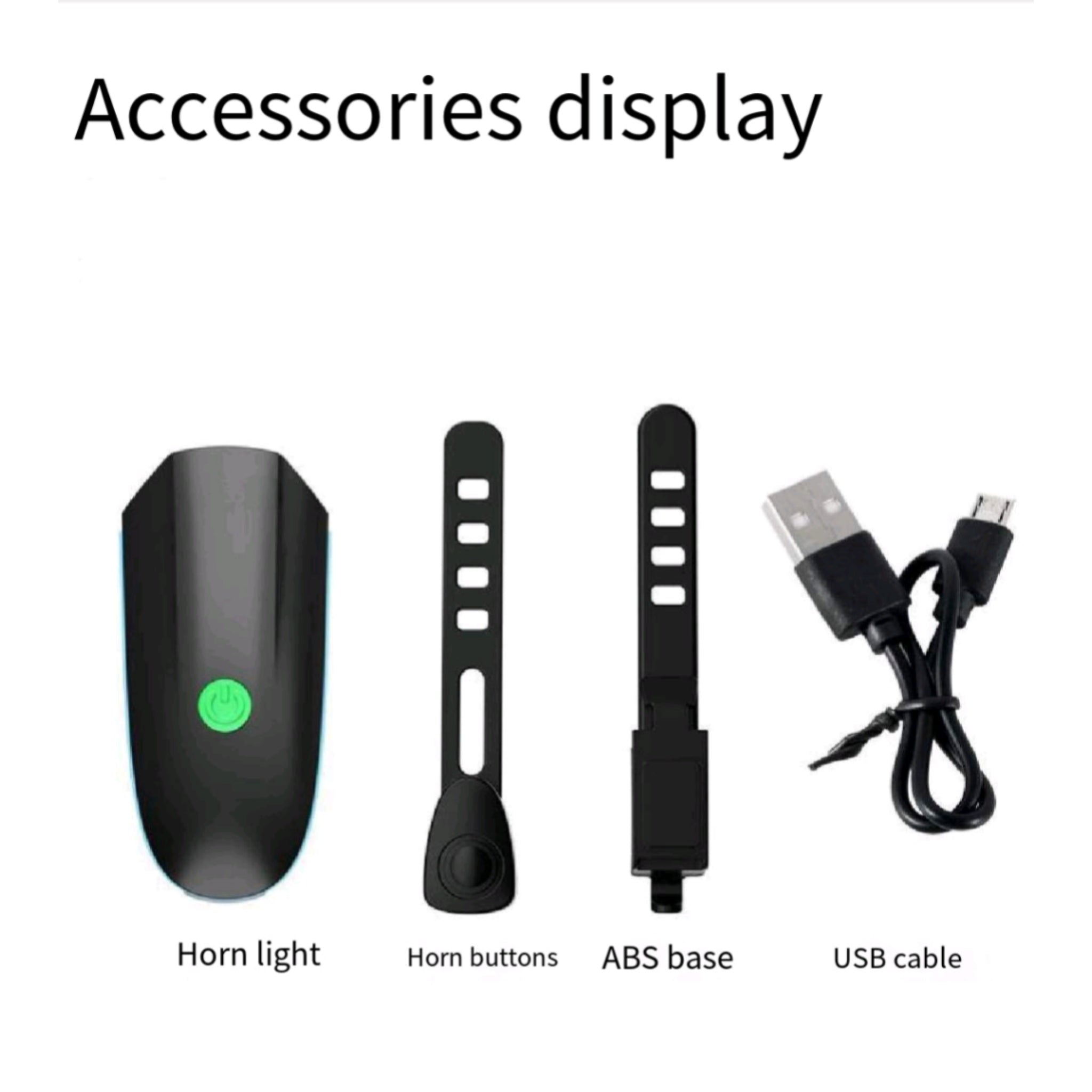 Bicycle Light With Integrated Safety Horn