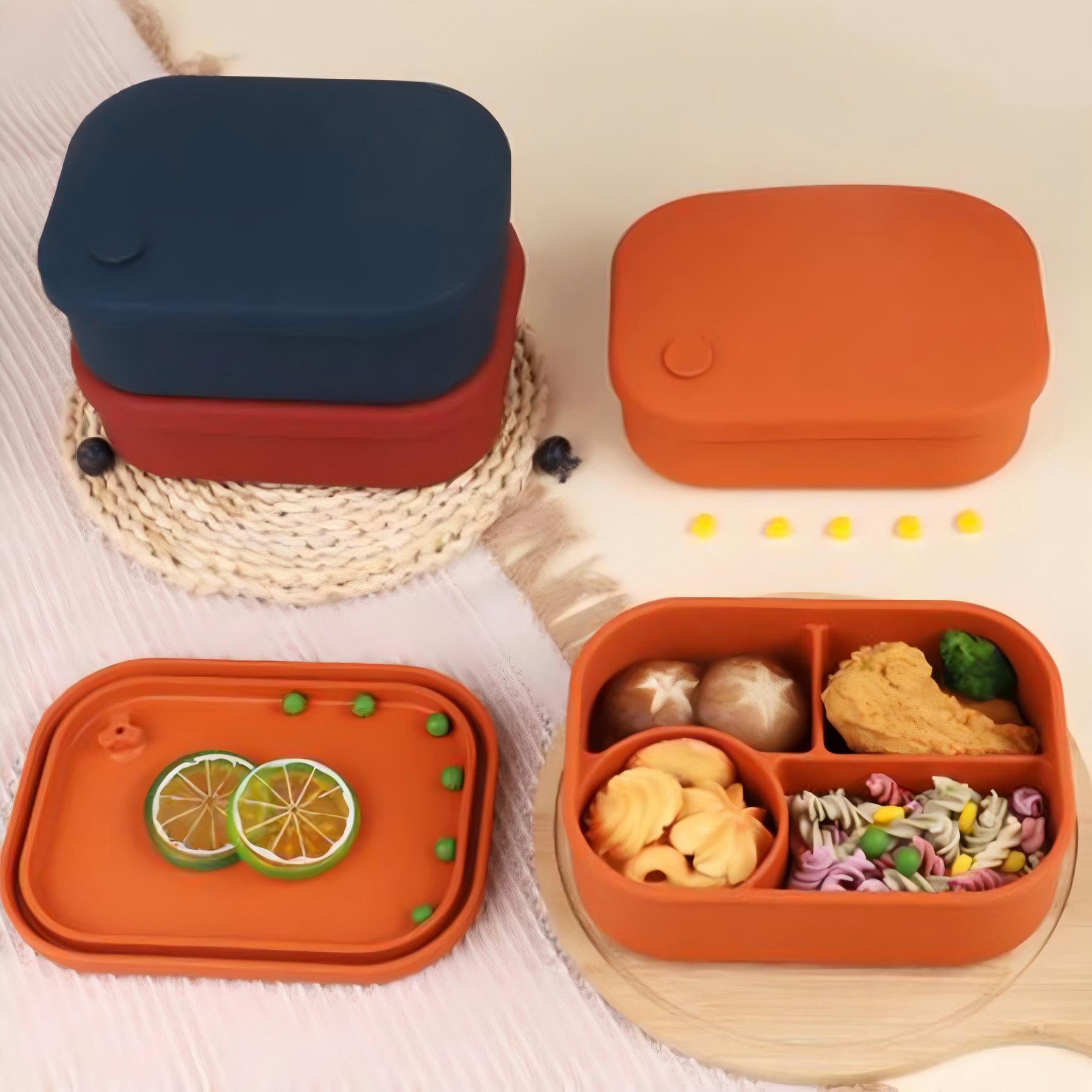 Silicone Divided Japanese Lunch Box