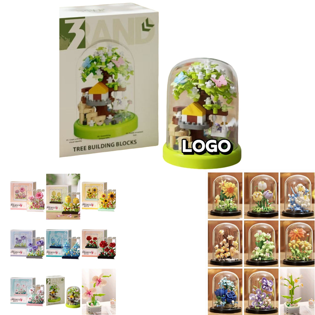 Eternal Bloom Diy Flower - Decorative Puzzle Toy For Girls