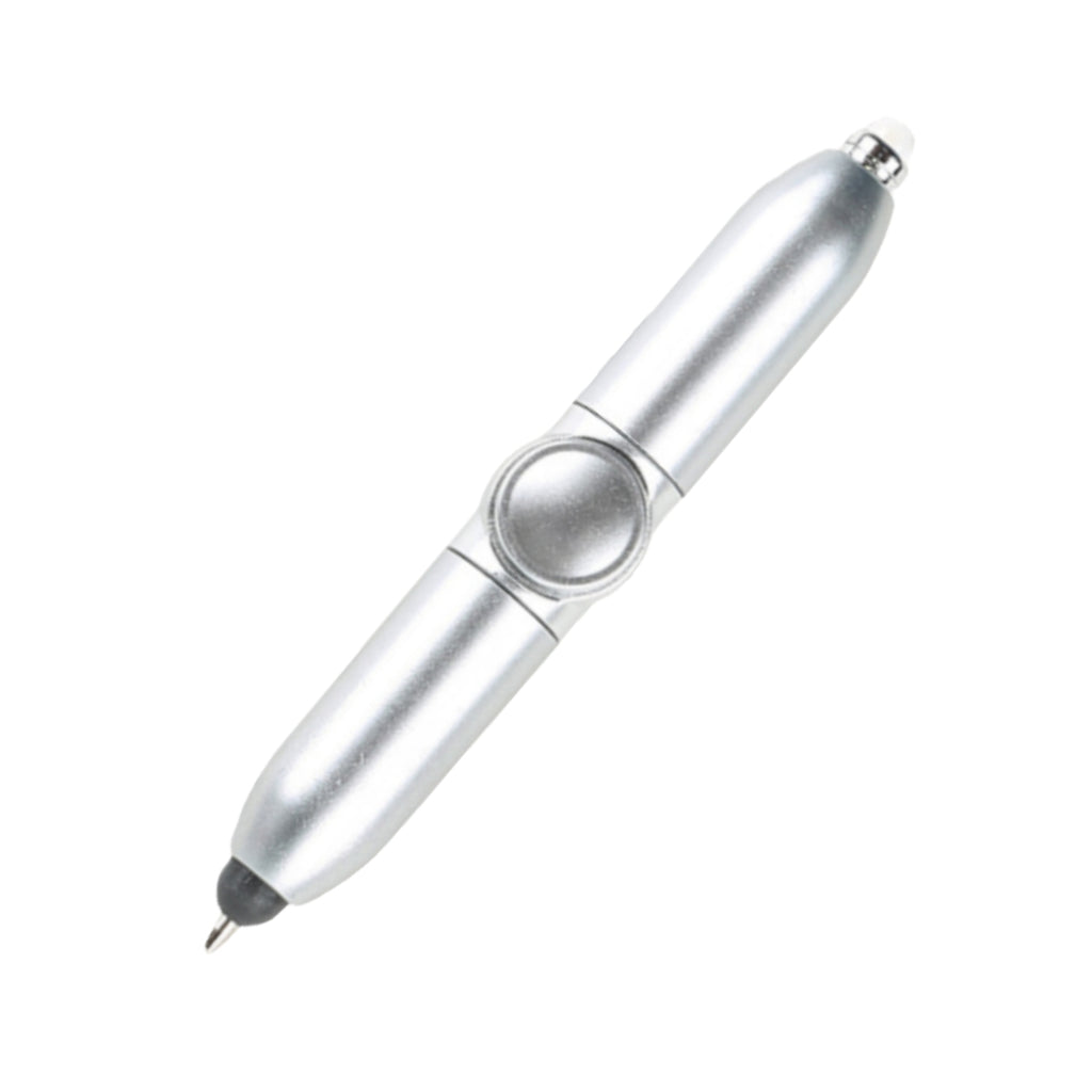 Fingertip Gyro Ball Point Pen With LED light