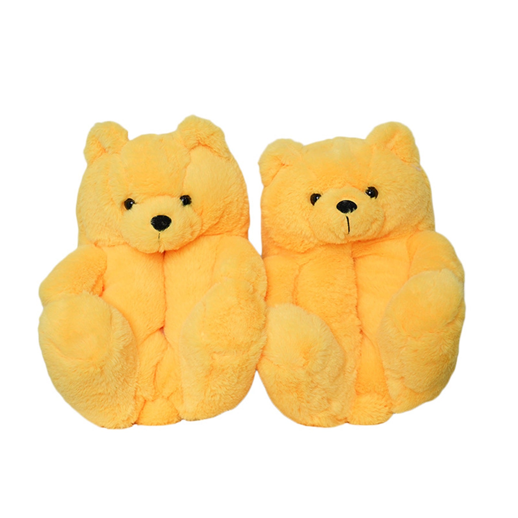 Teddy Bear Flooring Home Plush Slippers