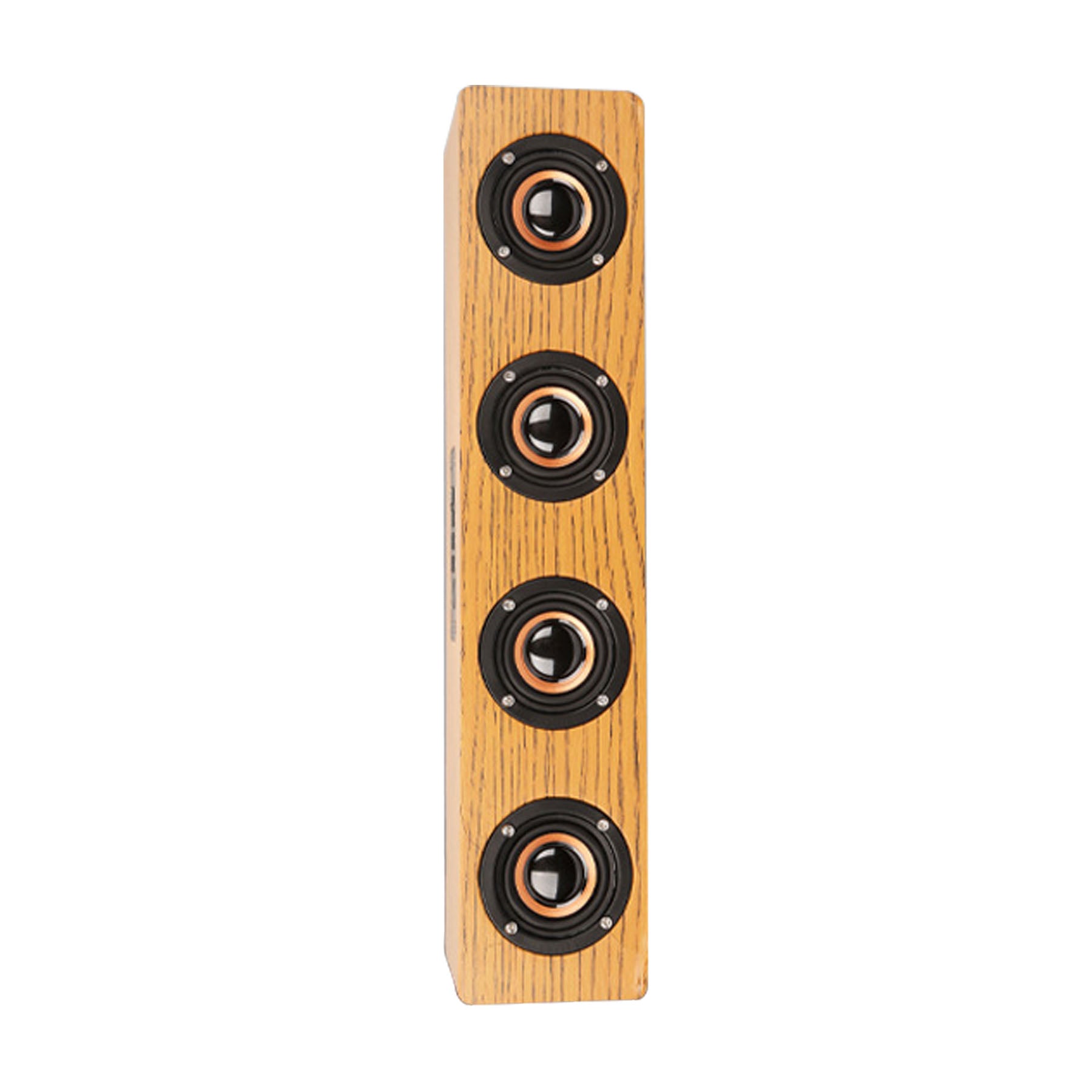 Wooden Four-Hole Speaker